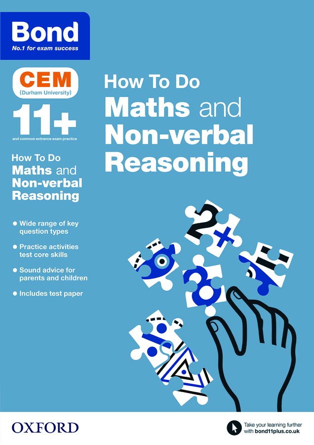 Bond How To Do: 11+ Cem Maths and Non-verbal Reasoning