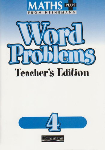 Heinemann Maths Plus Word Problems 4 - Teacher's Book