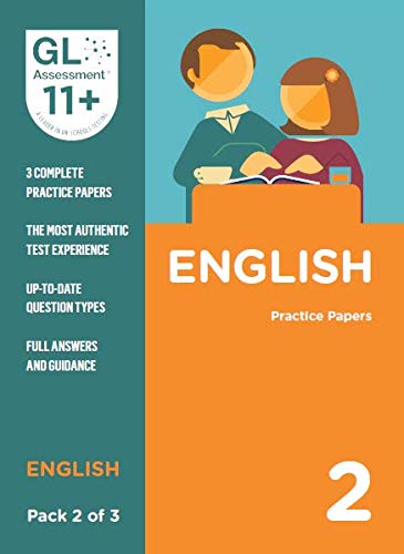 GL Assessment 11+ Practice Papers English Pack 2 (Multiple Choice)