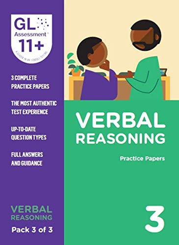 GL Assessment 11+ Practice Papers Verbal Reasoning Pack 3 (Multiple Choice)