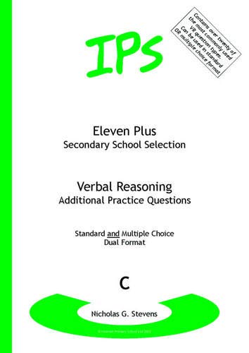 IPS 11 plus Verbal Reasoning - Additional Practice Questions