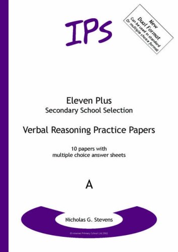 IPS 11 plus Verbal Reasoning Practice Papers, Dual Format