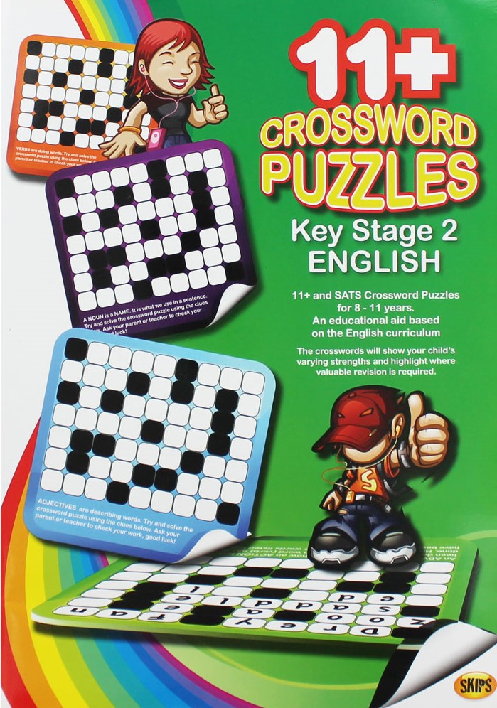 11Plus Crossword Puzzles - Key Stage 2 English