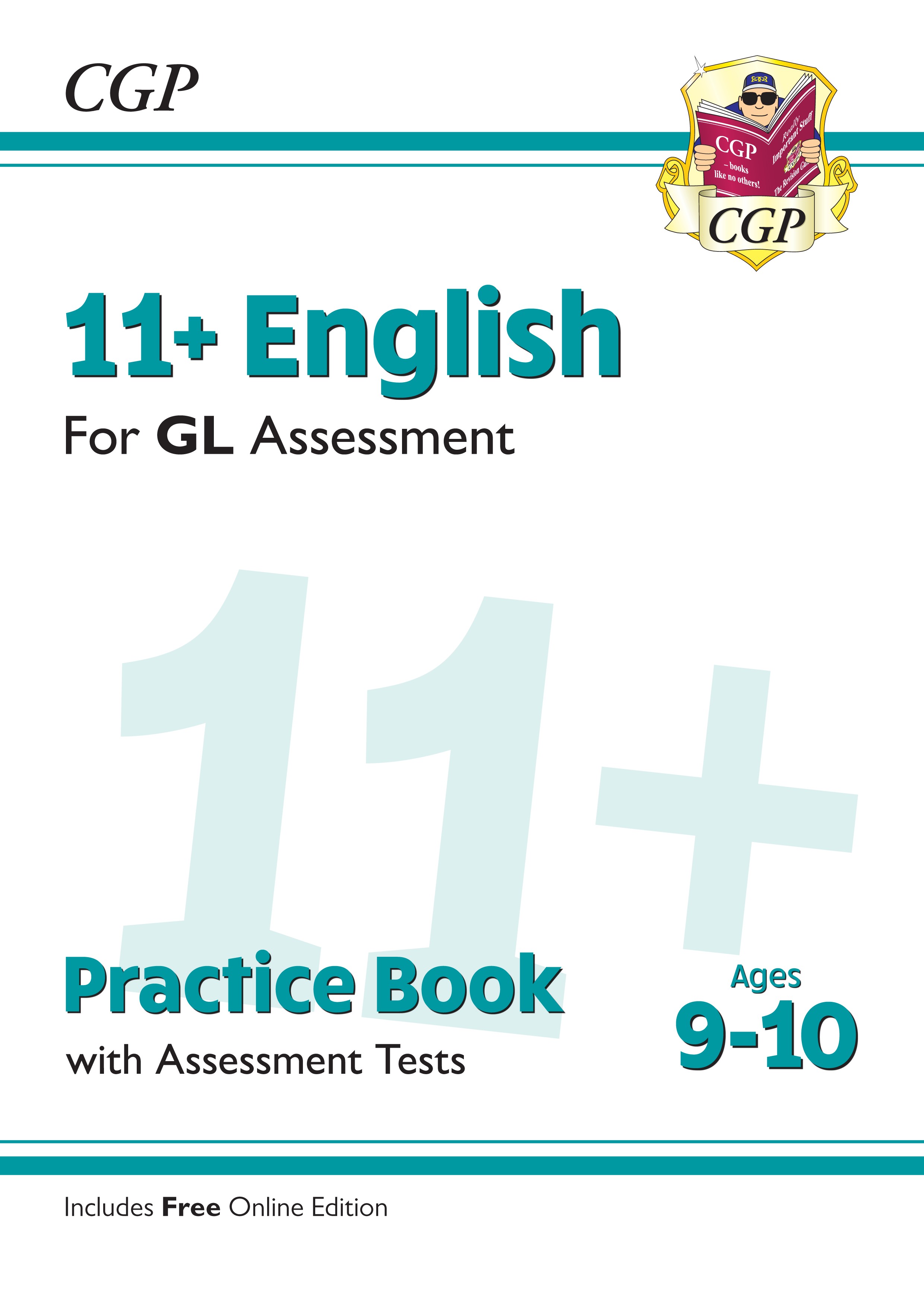 CGP - New 11+ GL English Practice Book & Assessment Tests - Ages 9-10 (with Online Edition)