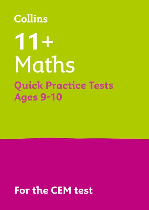 Harper Collins 11+ MATHS QUICK PRACTICE TESTS AGE 9-10 (YEAR 5): For the 2025 CEM Tests