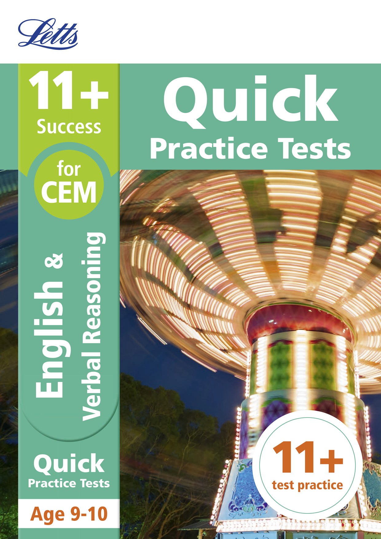 Letts - 11+ English And Verbal Reasoning Quick Practice Tests Age 9-10 for the CEM Tests [Not-Us]