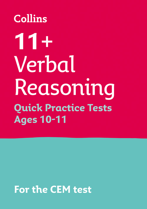 Harper Collins 11+ VERBAL REASONING QUICK PRACTICE TESTS AGE 10-11 (YEAR 6): For the 2025 CEM Tests