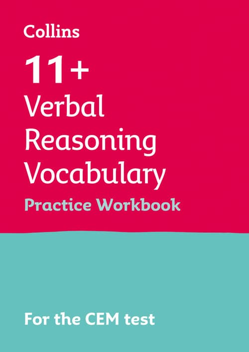 Harper Collins 11+ VERBAL REASONING VOCABULARY PRACTICE WORKBOOK: For the 2025 CEM Tests