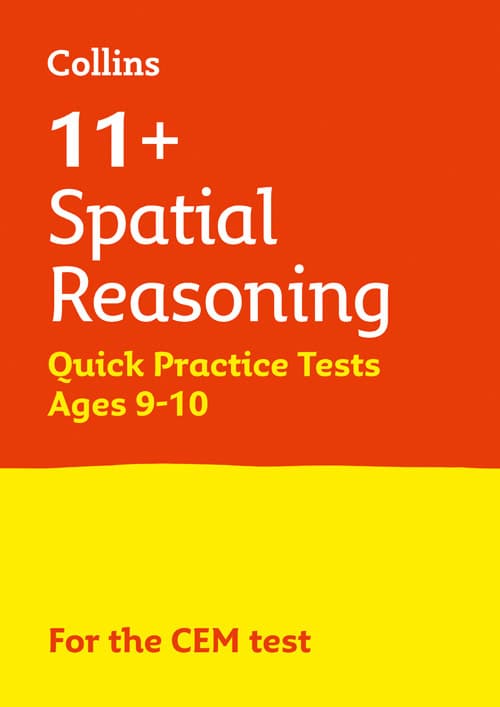 Harper Collins 11+ SPATIAL REASONING QUICK PRACTICE TESTS AGE 9-10 (YEAR 5): For the 2025 CEM Tests