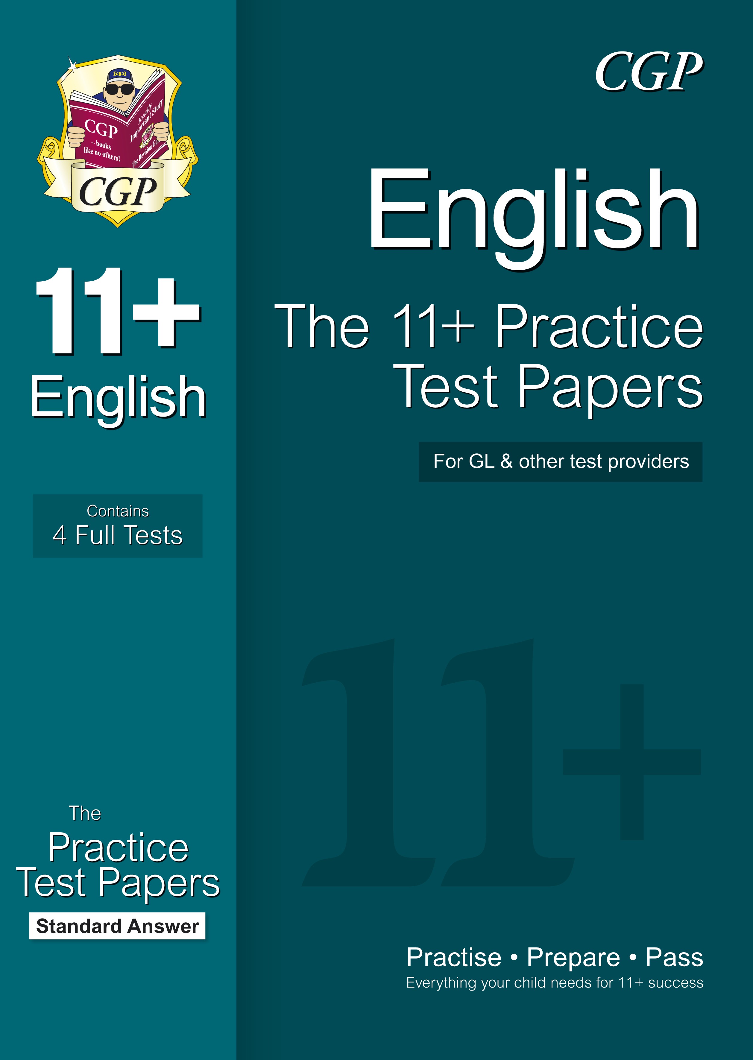 CGP 11+ English Practice Papers: Standard Answers (for GL & Other Test Providers)