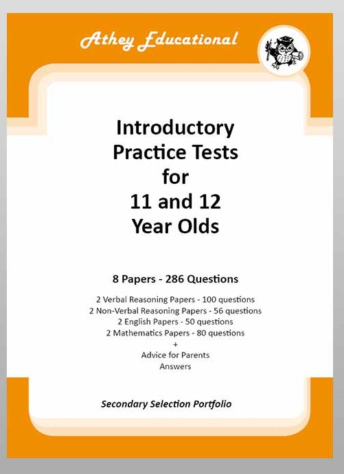 Athey Educational - Secondary Selection Practice Tests for Eleven and Twelve-Year-Olds