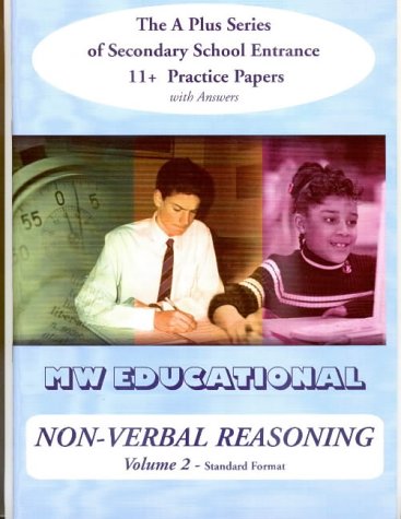 MW Educational 11 plus Non-Verbal Reasoning Practice Papers A plus Series Vol 2, Standard