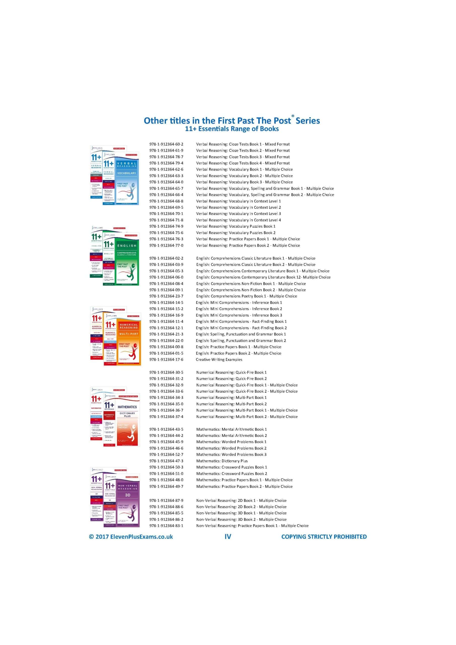 11+ Essentials - Vocabulary in Context  Level 2 (First Past the Post®) - Image 2