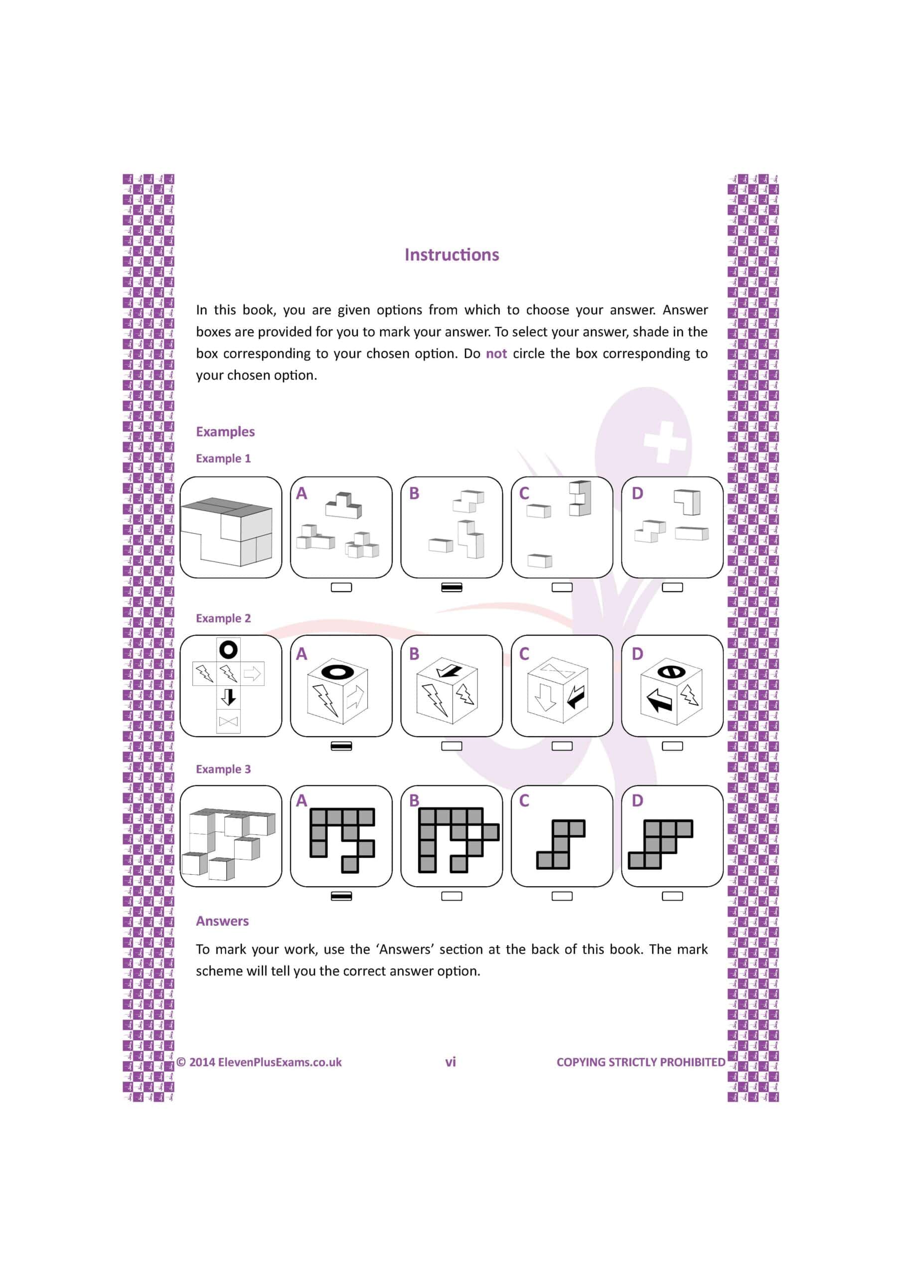 11+ Essentials - 3-D Non-verbal Reasoning Book 2 (First Past the Post®) - Image 4