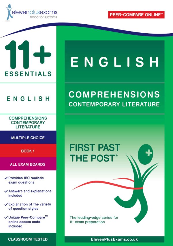 11+ Essentials - Comprehensions Contemporary Literature Book 1 (First Past the Post®)