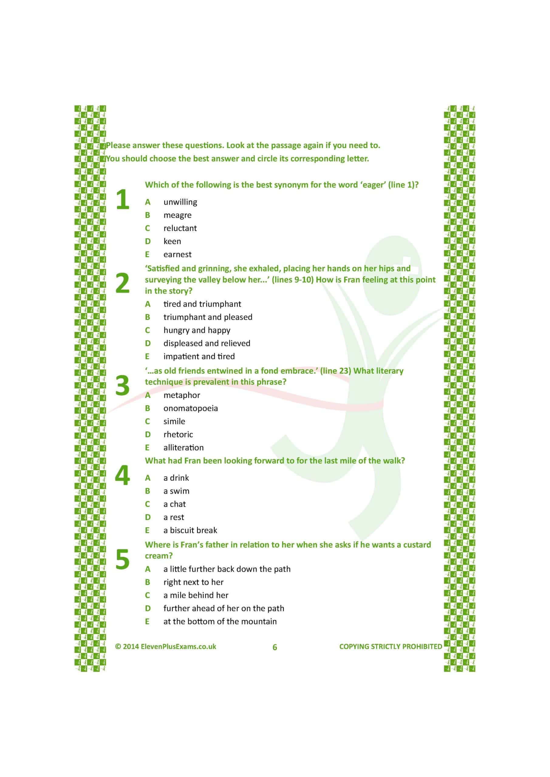 11+ Essentials - Comprehensions Contemporary Literature Book 1 (First Past the Post®) - Image 5
