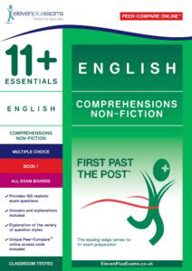 11+ Essentials - Comprehensions Non-Fiction Book 1 (First Past the Post®)