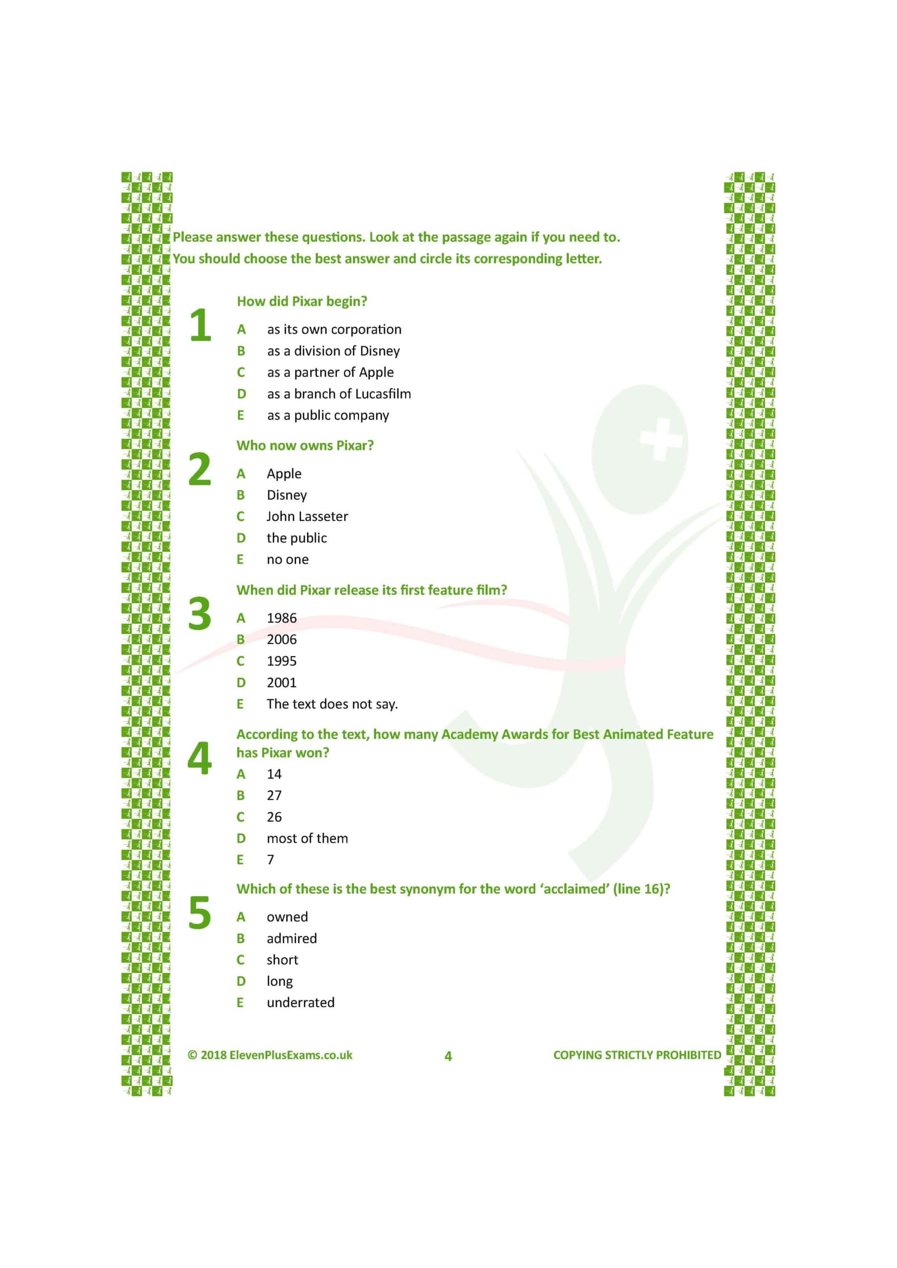 11+ Essentials - Comprehensions Non-Fiction Book 1 (First Past the Post®) - Image 5