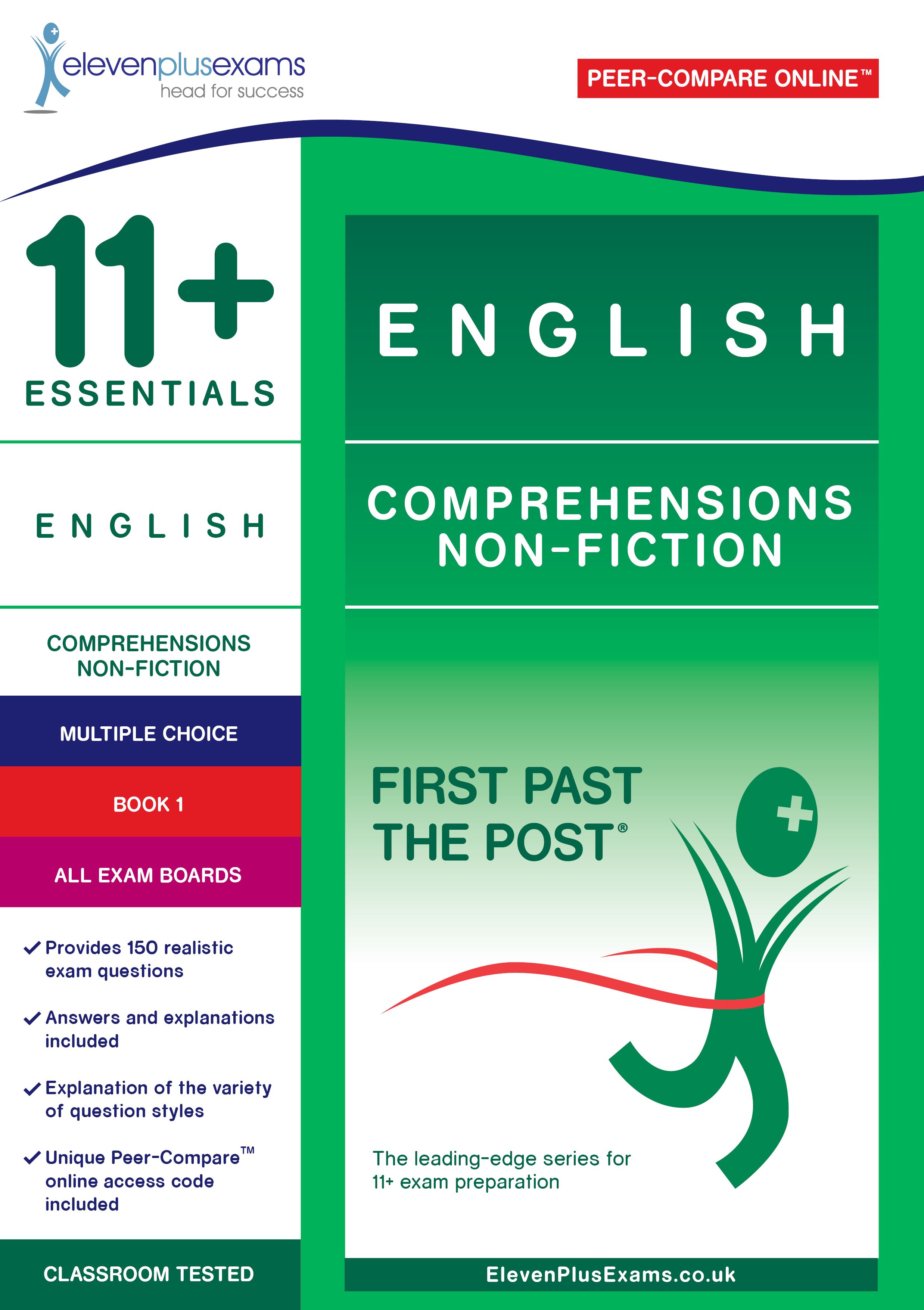 11+ Essentials - Comprehensions Non-Fiction Book 1 (First Past the Post®)