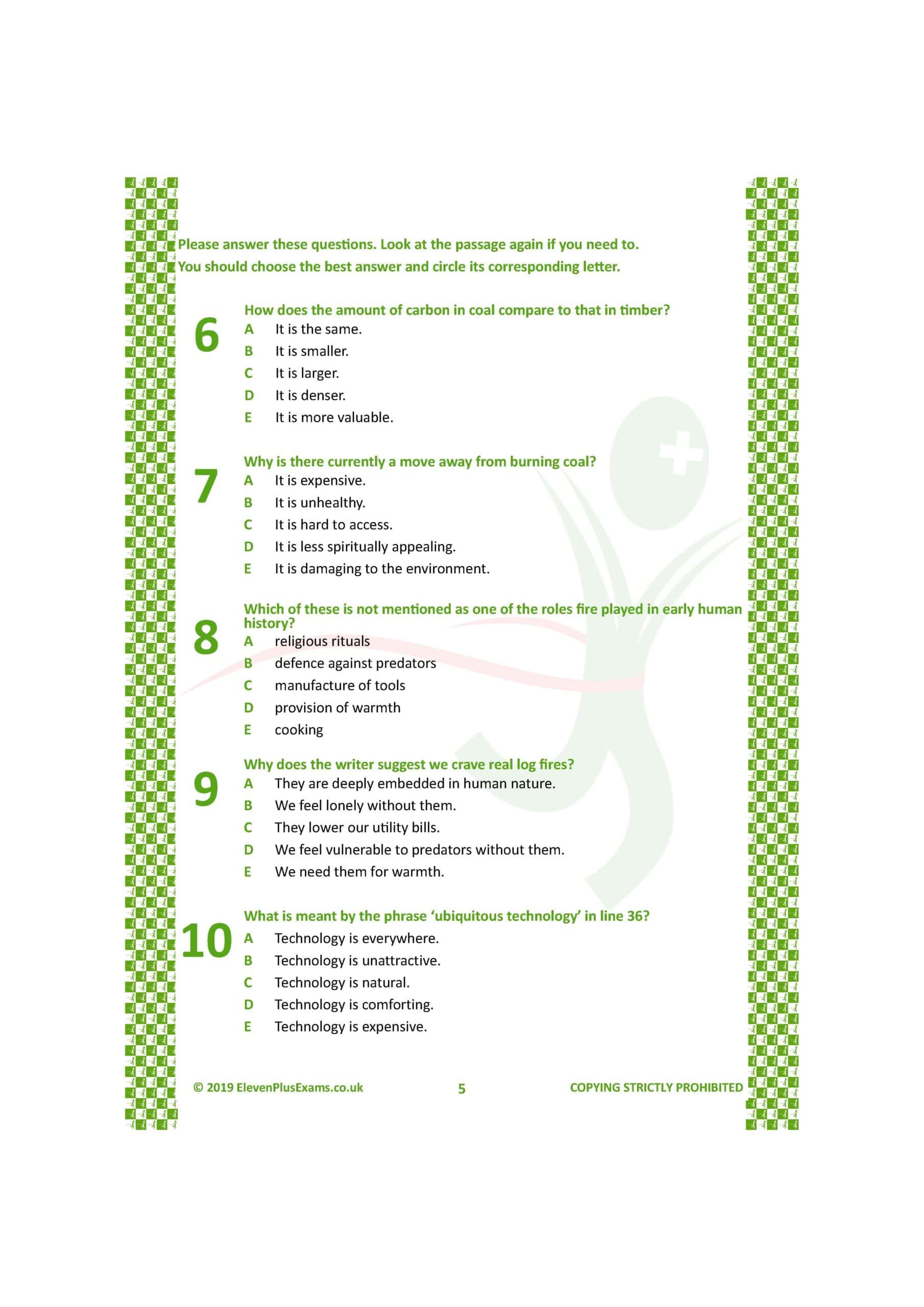 11+ Essentials - Comprehensions Non-Fiction Book 2 (First Past the Post®) - Image 5