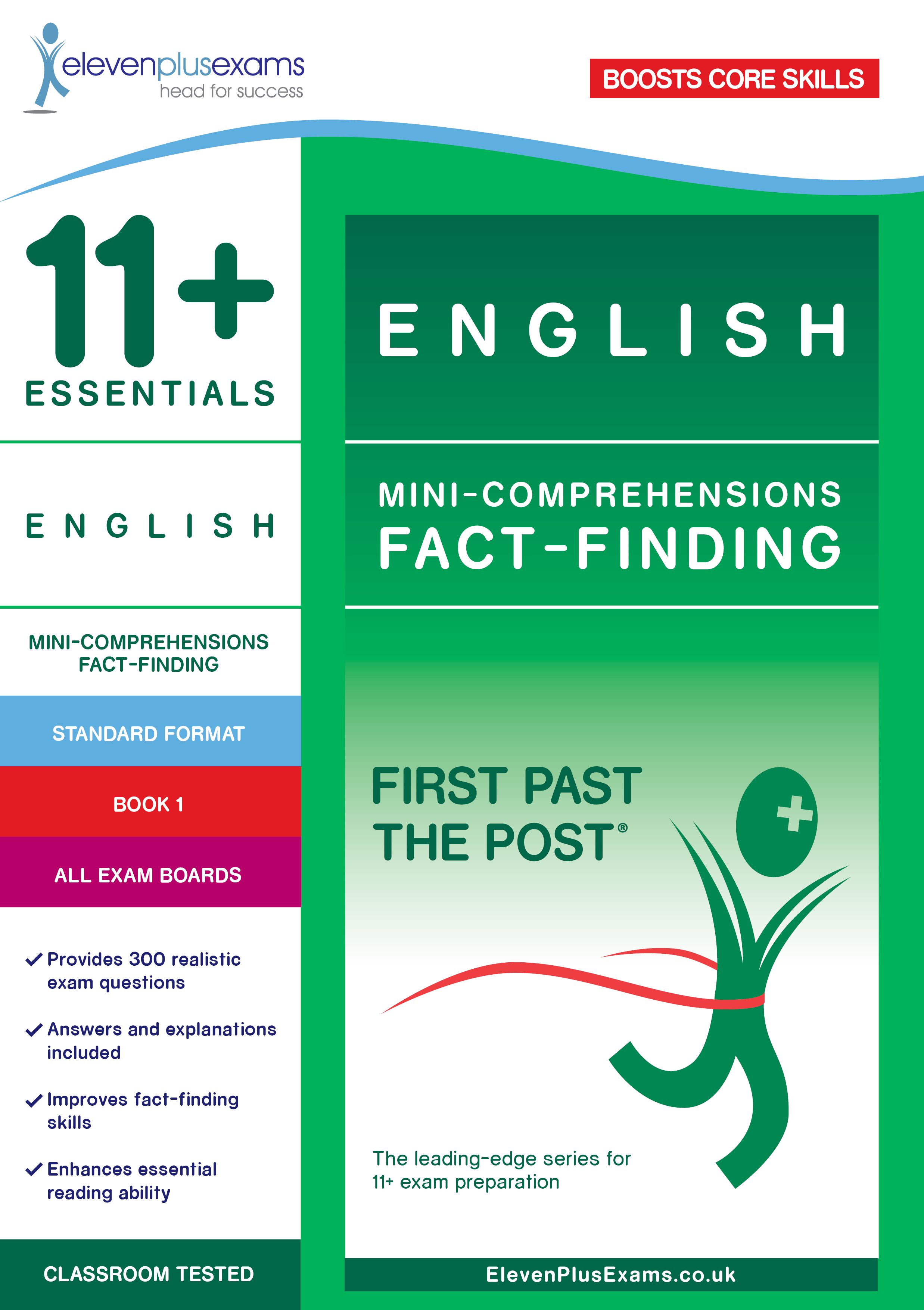 11+ Essentials - English Mini Comprehensions: Fact-Finding Book 1 (First Past the Post®)