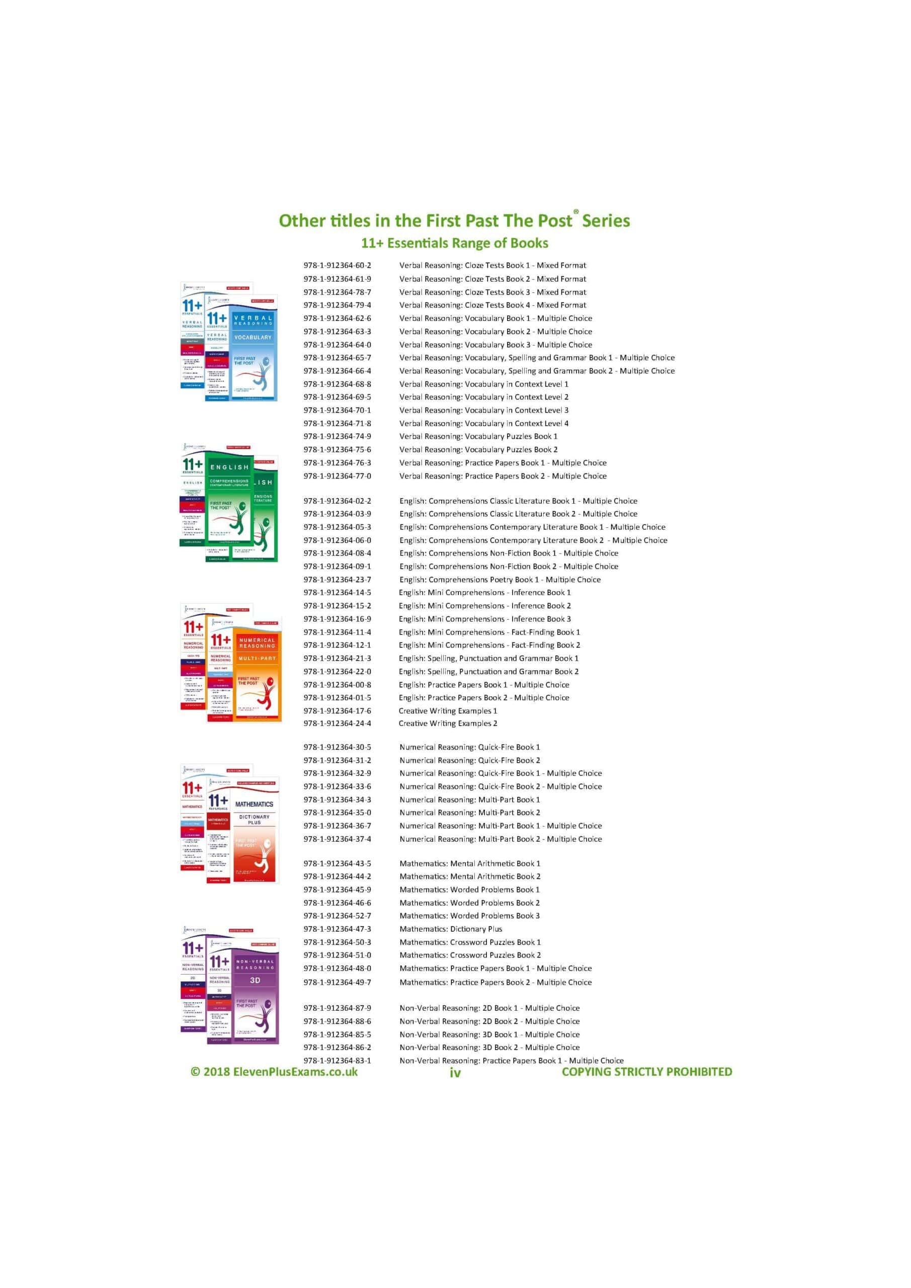 11+ Essentials - English Mini Comprehensions: Fact-Finding Book 2 (First Past the Post®) - Image 2