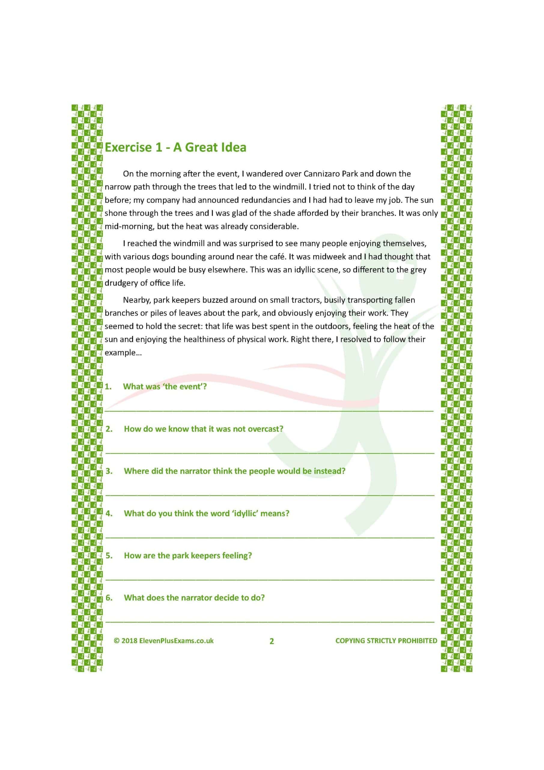 11+ Essentials - English Mini Comprehensions: Inference Book 2 (First Past the Post®) - Image 5