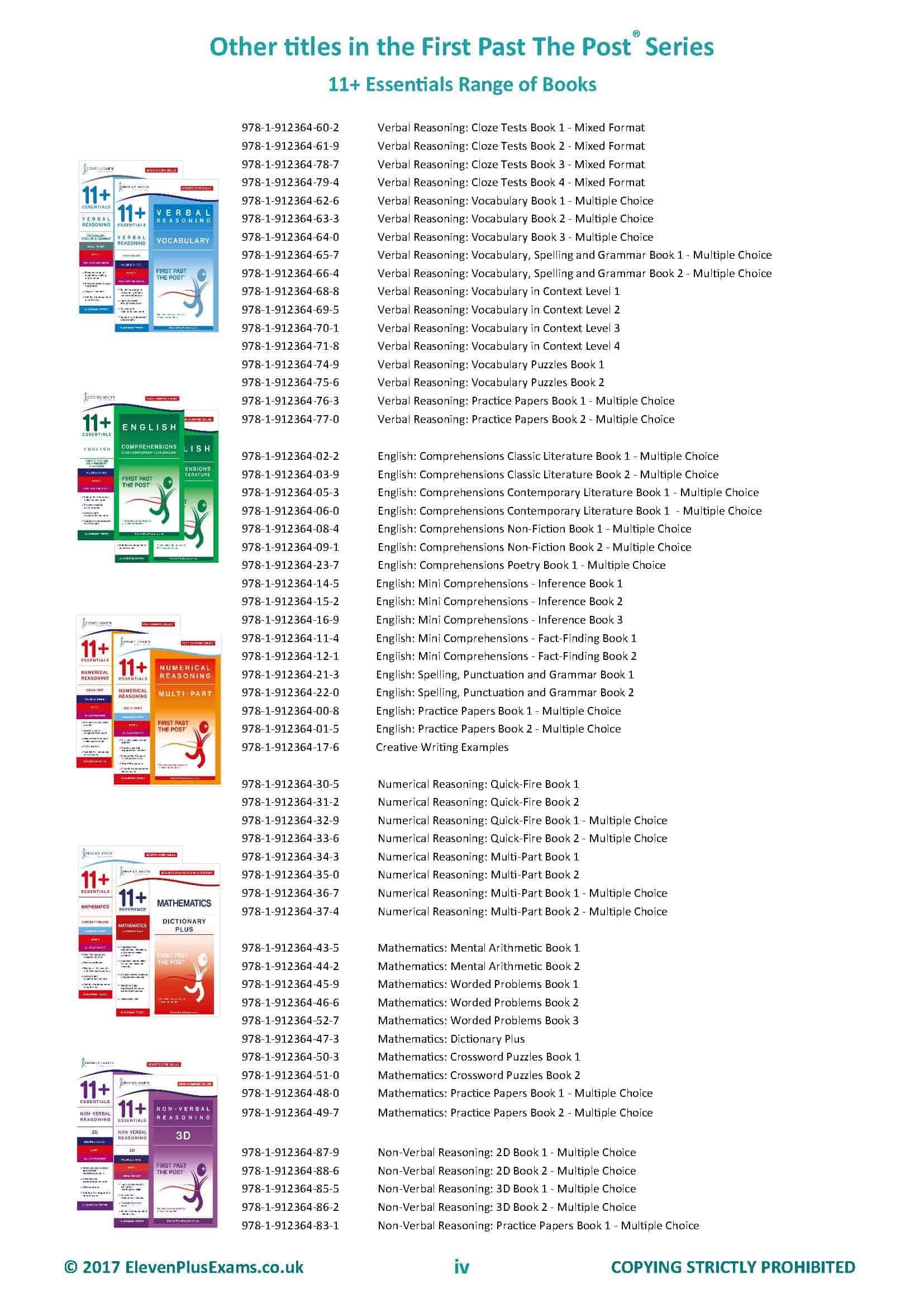 11+ Essentials - Creative Writing Examples Book 1 (First Past the Post®) - Image 2