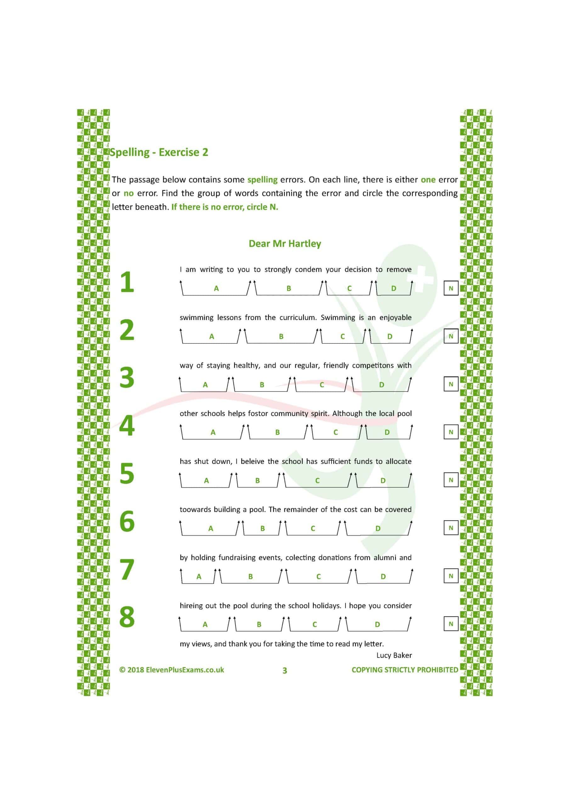 11+ Essentials - English Spelling, Punctuation and Grammar Book 1 (First Past the Post®) - Image 6
