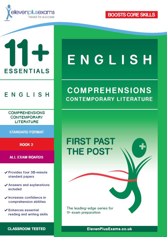 11+ Essentials - Comprehensions Contemporary Literature Book 2 (First Past the Post®) Standard Format