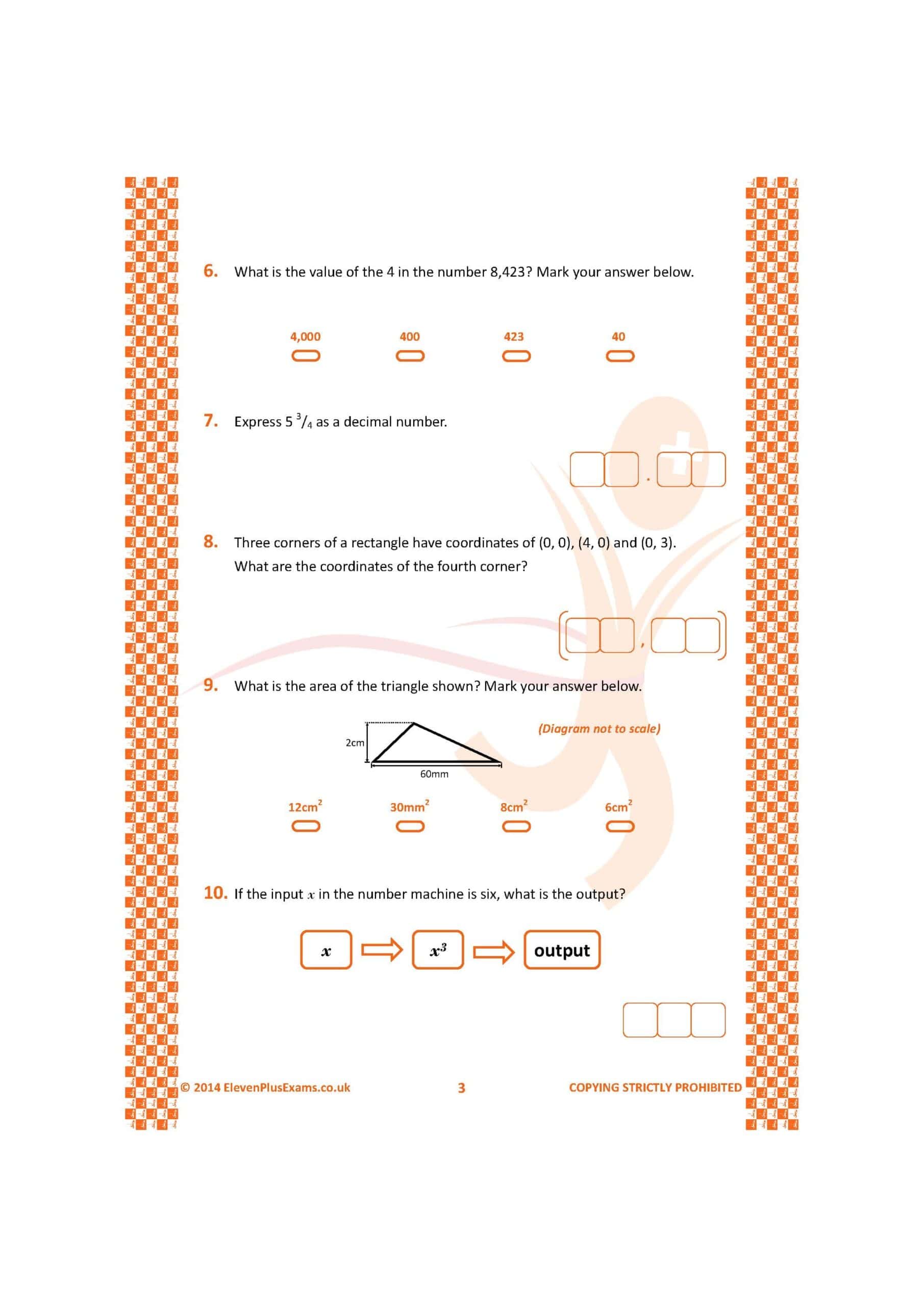 11+ Essentials - Numerical Reasoning: Quick-fire Book 2 Standard Format (First Past the Post®) - Image 6