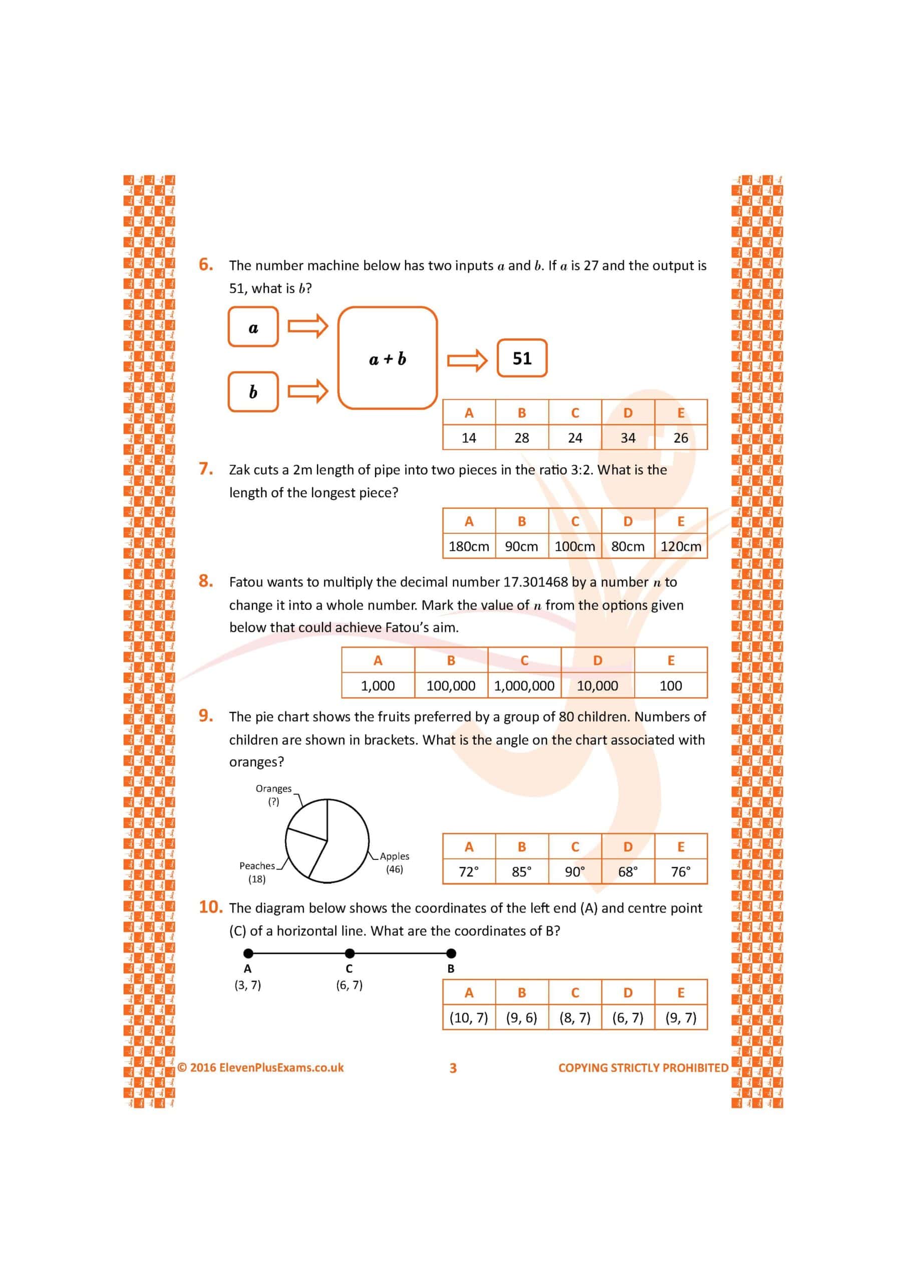 11+ Essentials - Numerical Reasoning: Quick-fire Book 1 Multiple Choice (First Past the Post®) - Image 6
