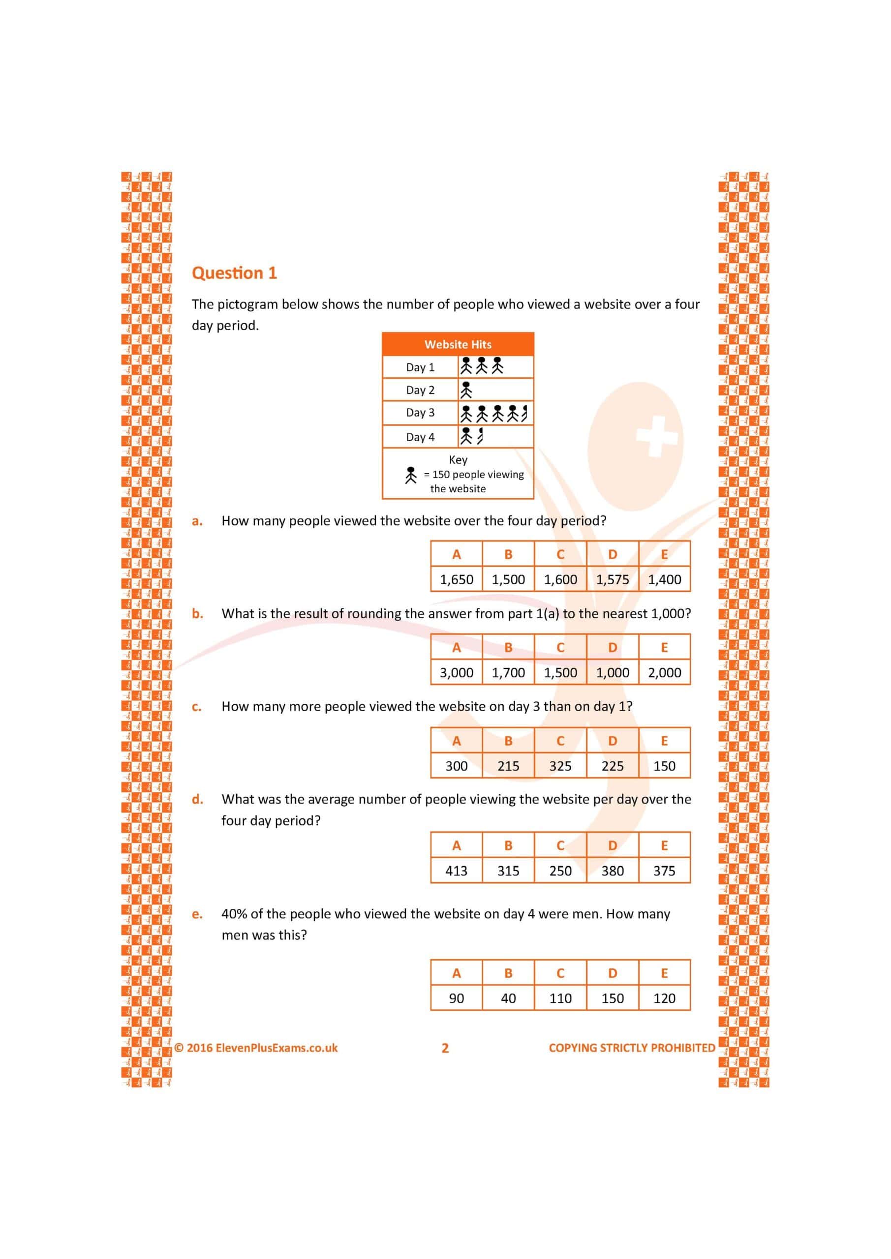 11+ Essentials - Numerical Reasoning: Multi-part Book 1 Multiple Choice (First Past the Post®) - Image 5