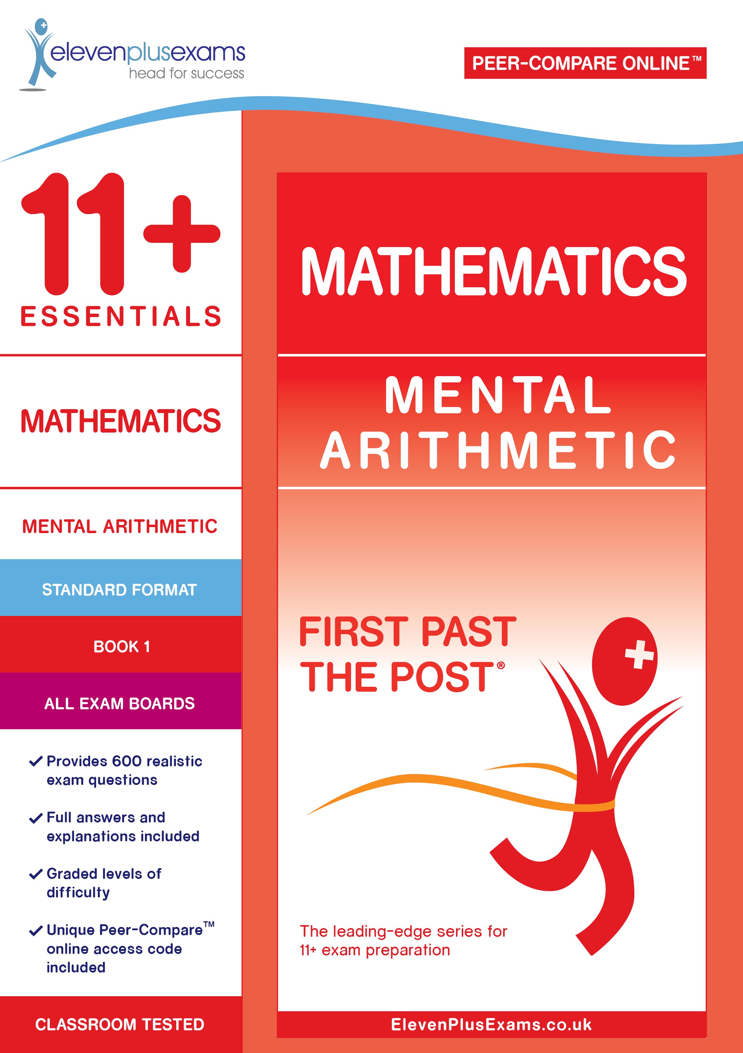 11+ Essentials - Mental Arithmetic Book 1 Standard Format (First Past the Post®)