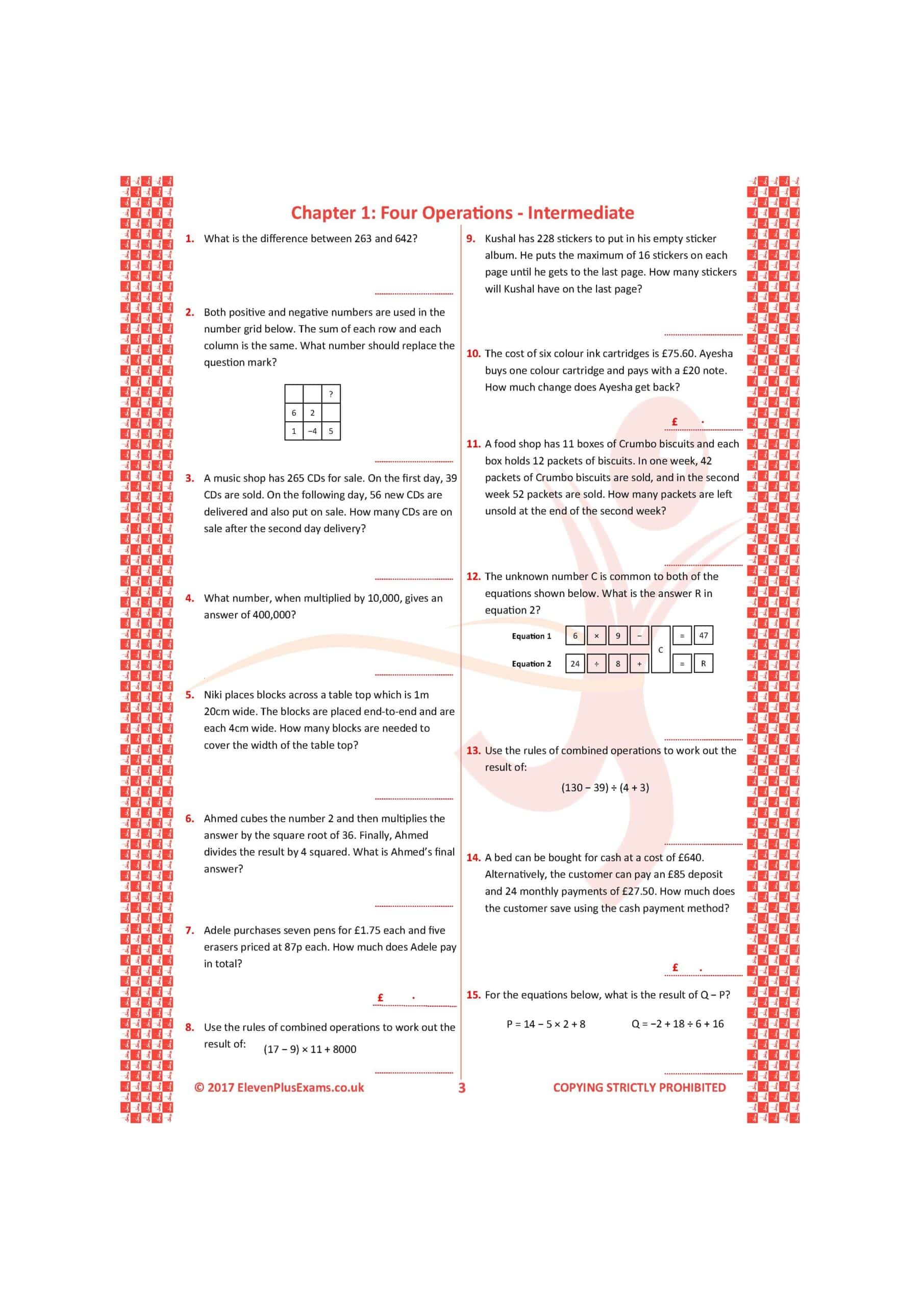 11+ Essentials - Maths: Worded Problems Book 1 (First Past the Post®) - Image 6