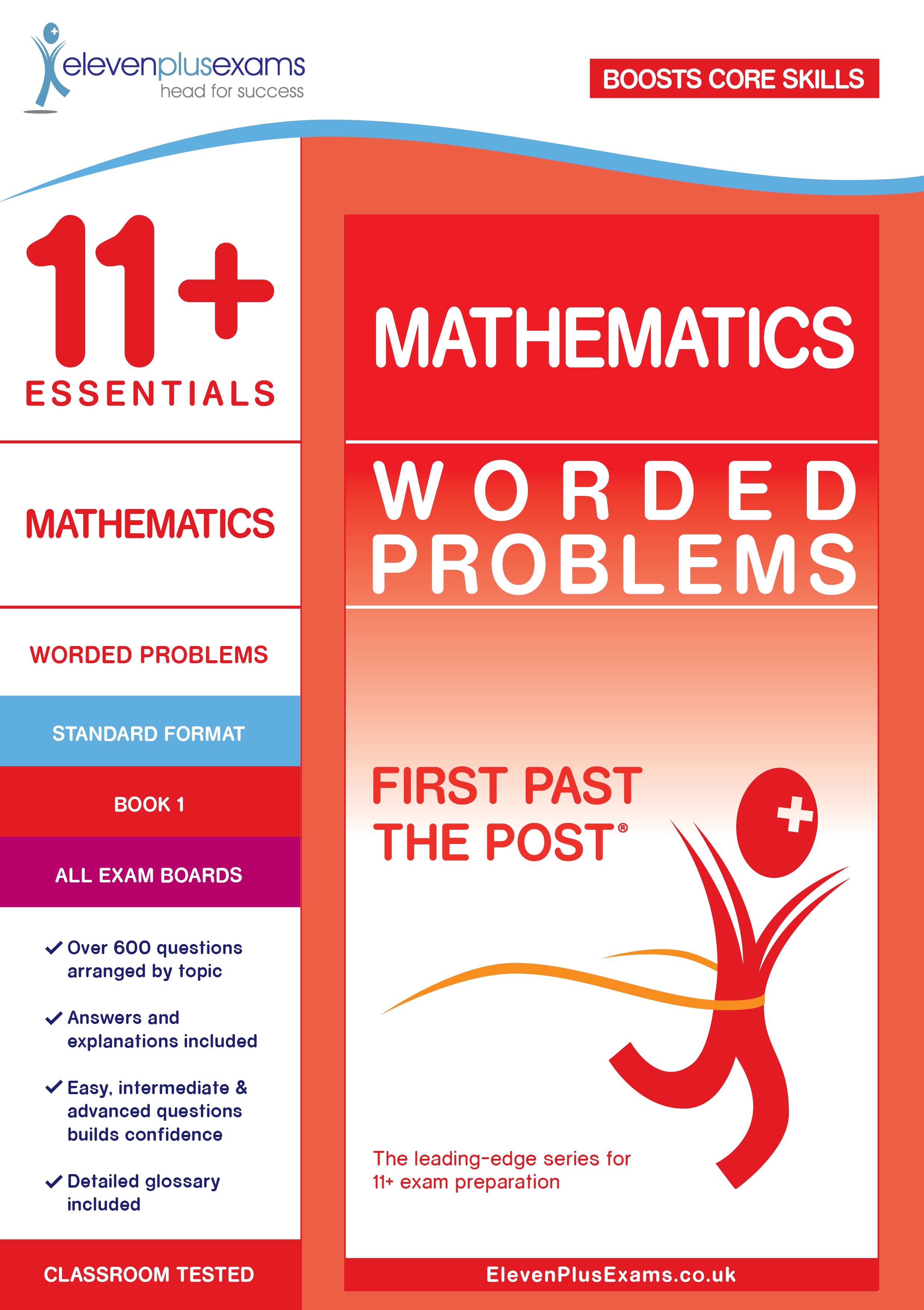 11+ Essentials - Maths: Worded Problems Book 1 (First Past the Post®)