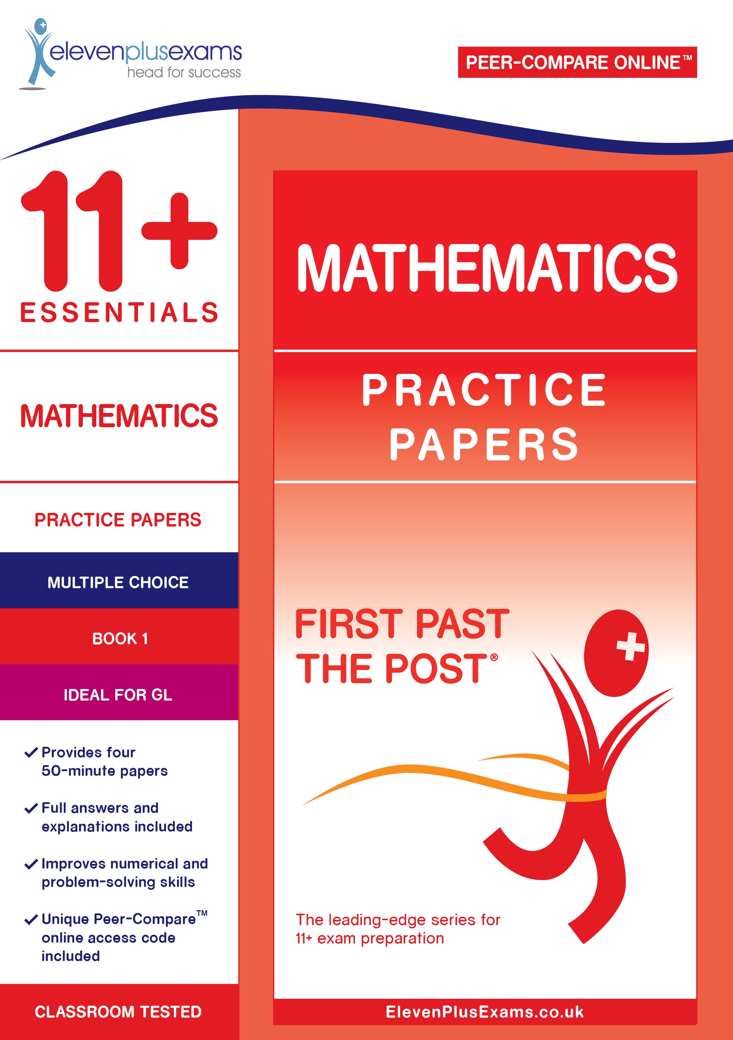 Eleven Plus Exams GL Maths Practice Papers (Multiple Choice) Book 1 (First Past the Post®)