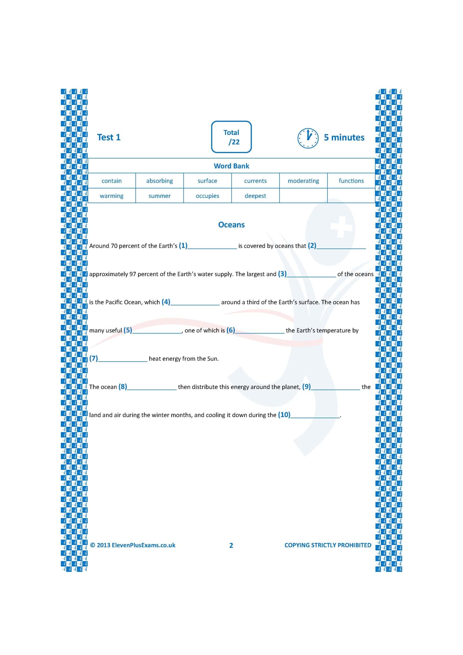 11+ Essentials - Verbal Reasoning: Cloze Book 2 (First Past the Post®) - Image 5
