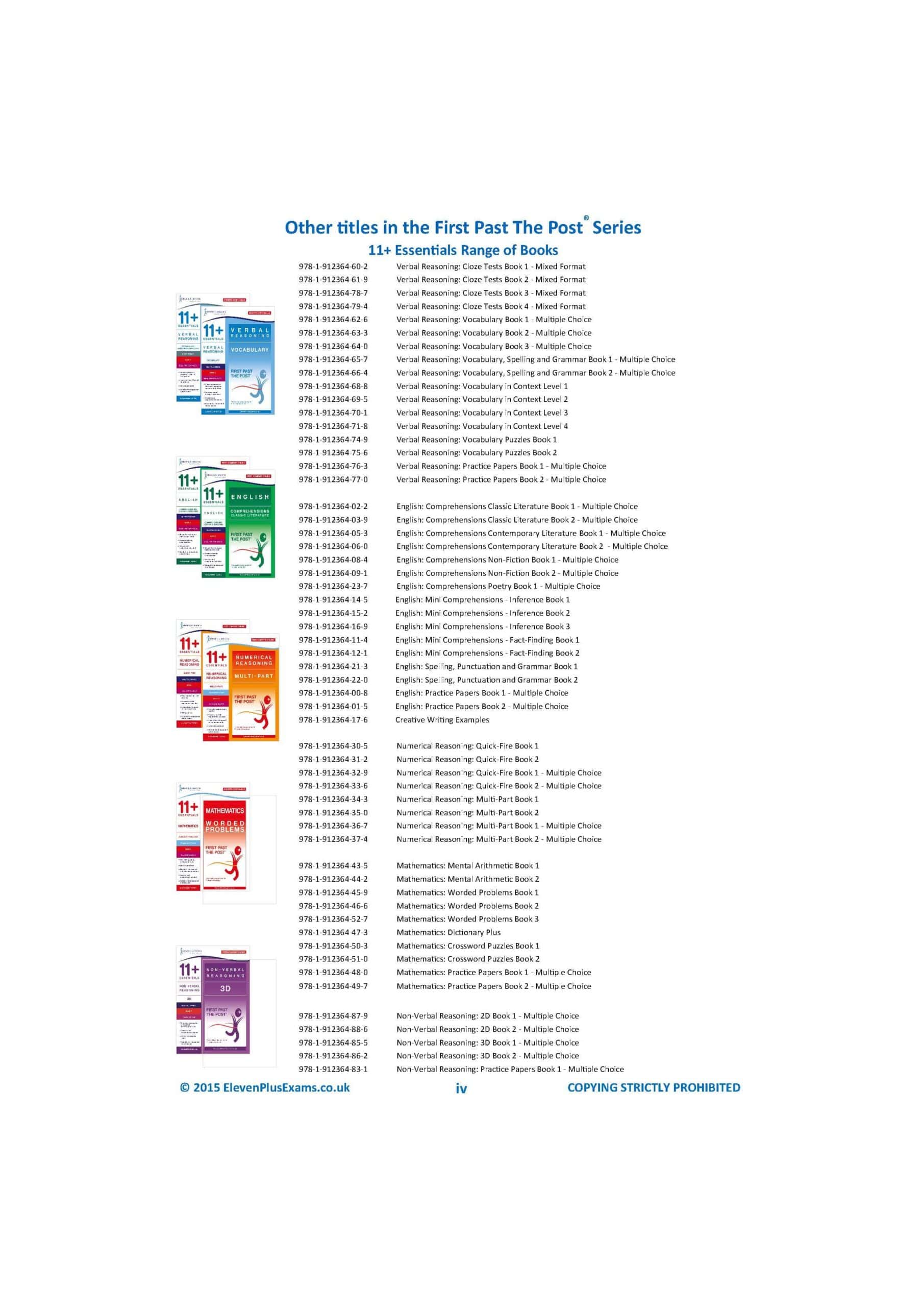 11+ Essentials - Verbal Reasoning: Vocabulary Book 1 (First Past the Post®) - Image 2