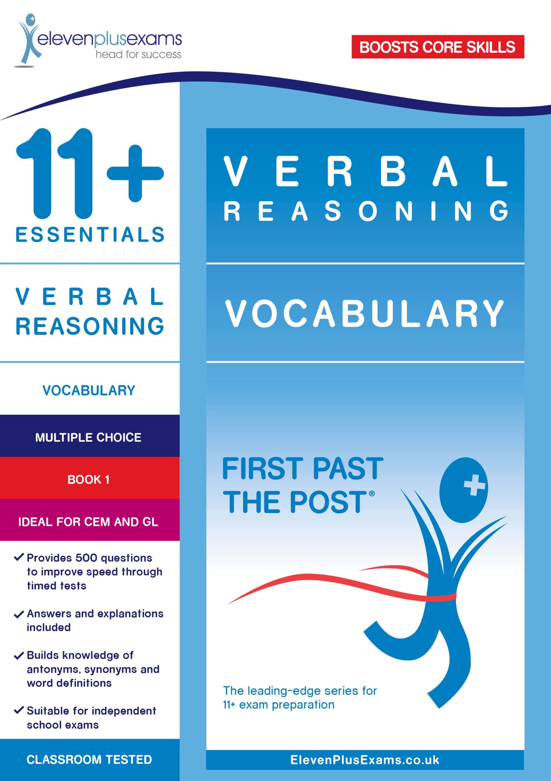 11+ Essentials - Verbal Reasoning: Vocabulary Book 1 (First Past the Post®)