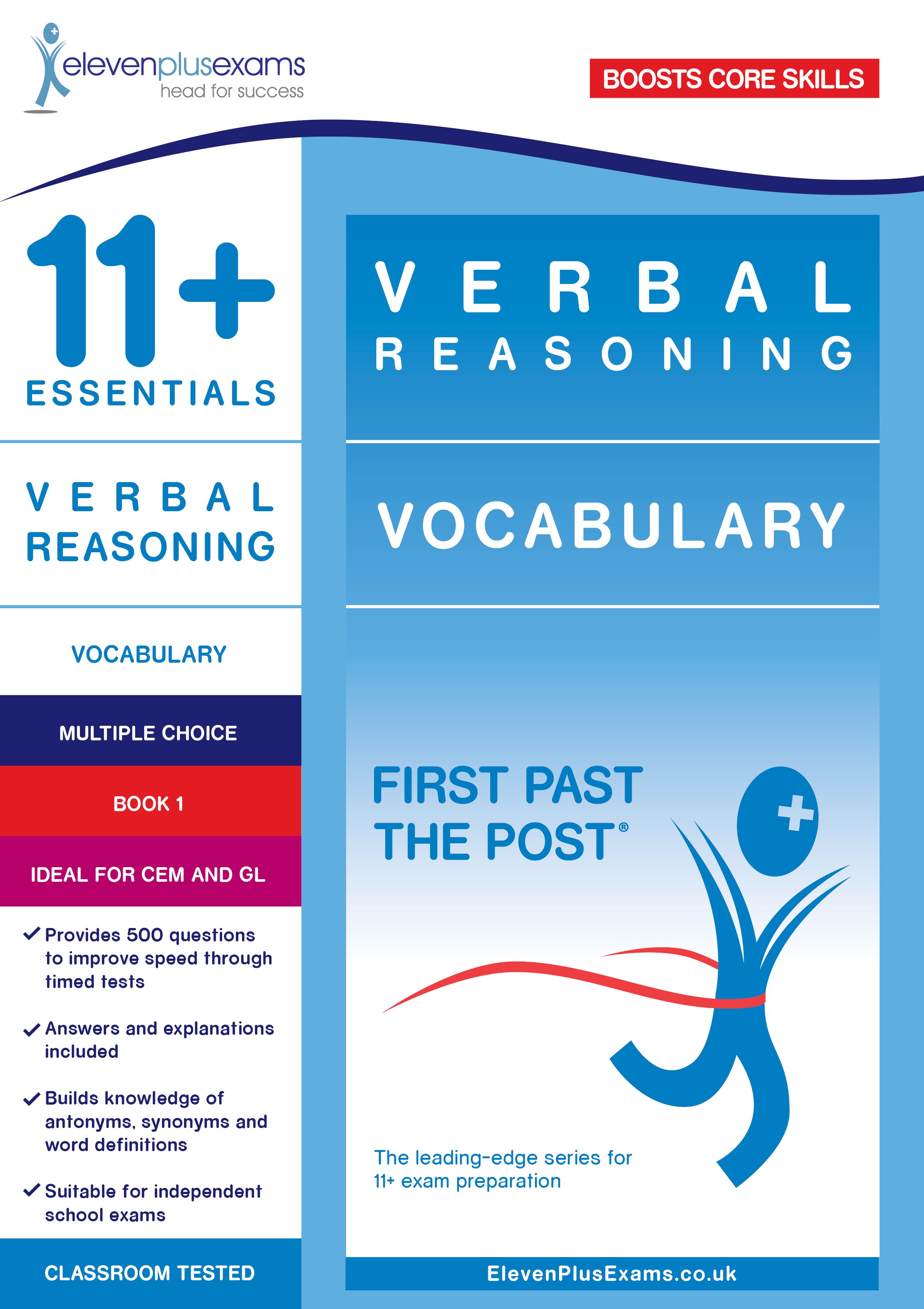 11+ Essentials - Verbal Reasoning: Vocabulary Book 1 (First Past the Post®)