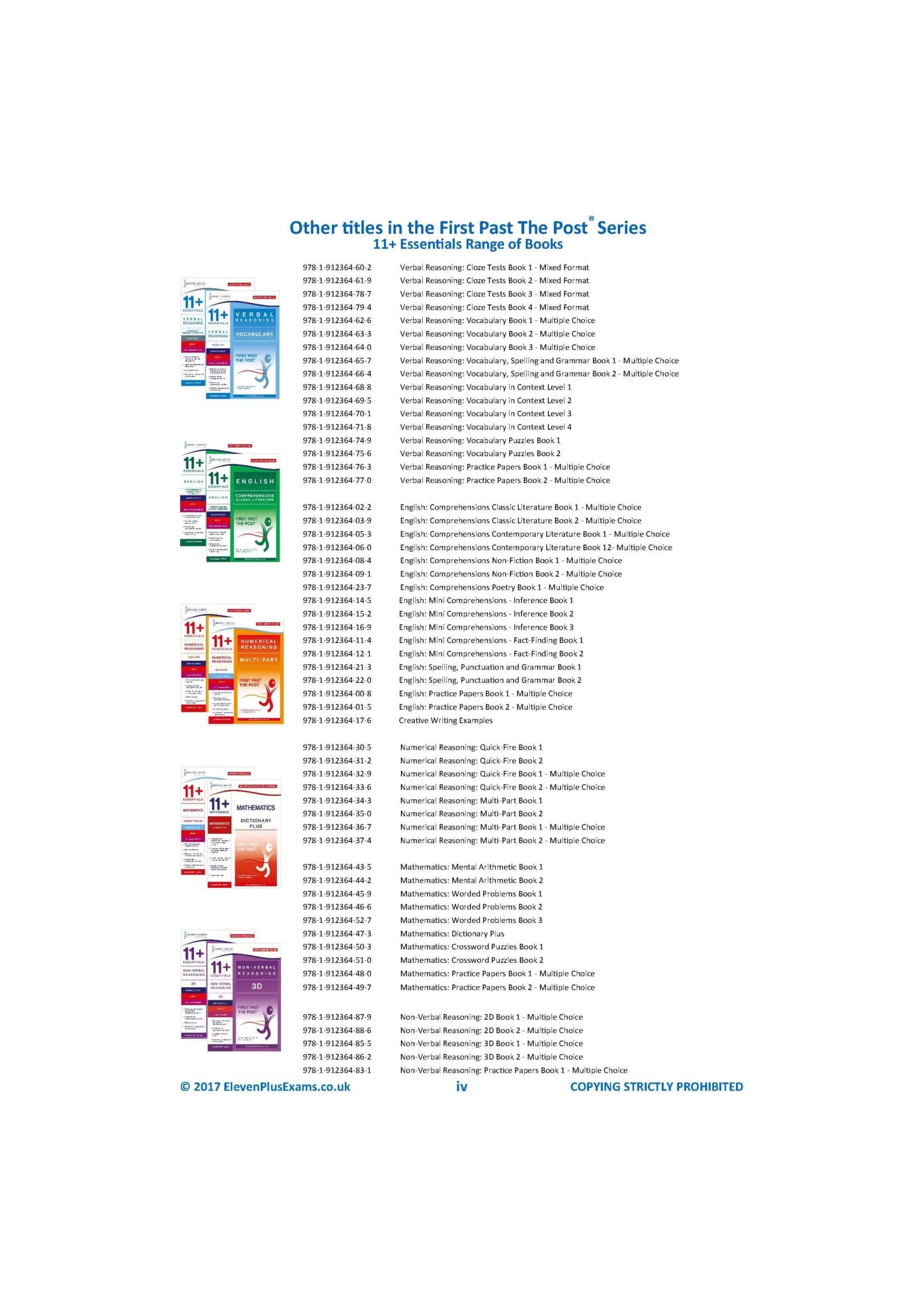 11+ Essentials - Vocabulary in Context Level 1 (First Past the Post®) - Image 2