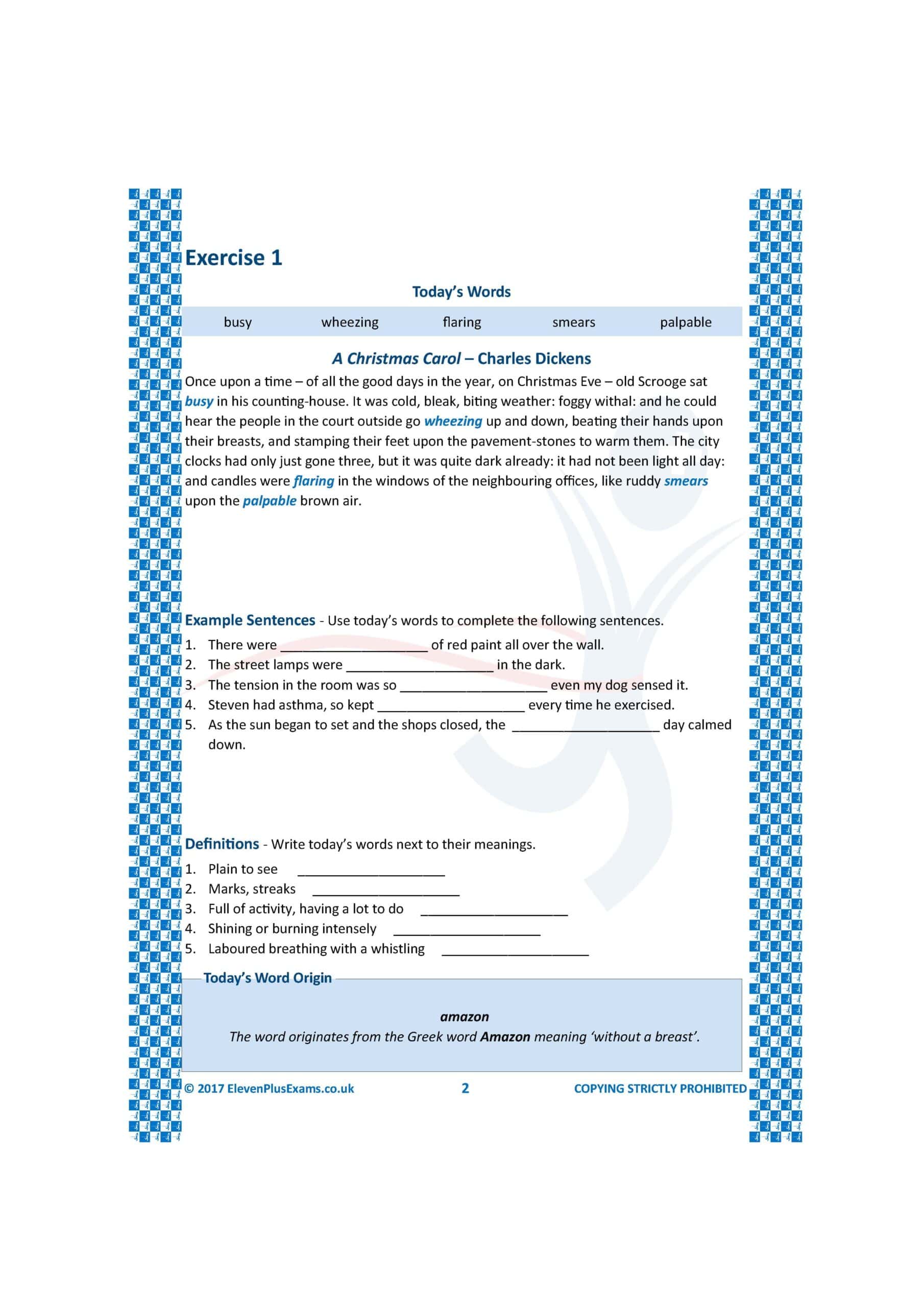 11+ Essentials - Vocabulary in Context  Level 4 (First Past the Post®) - Image 6