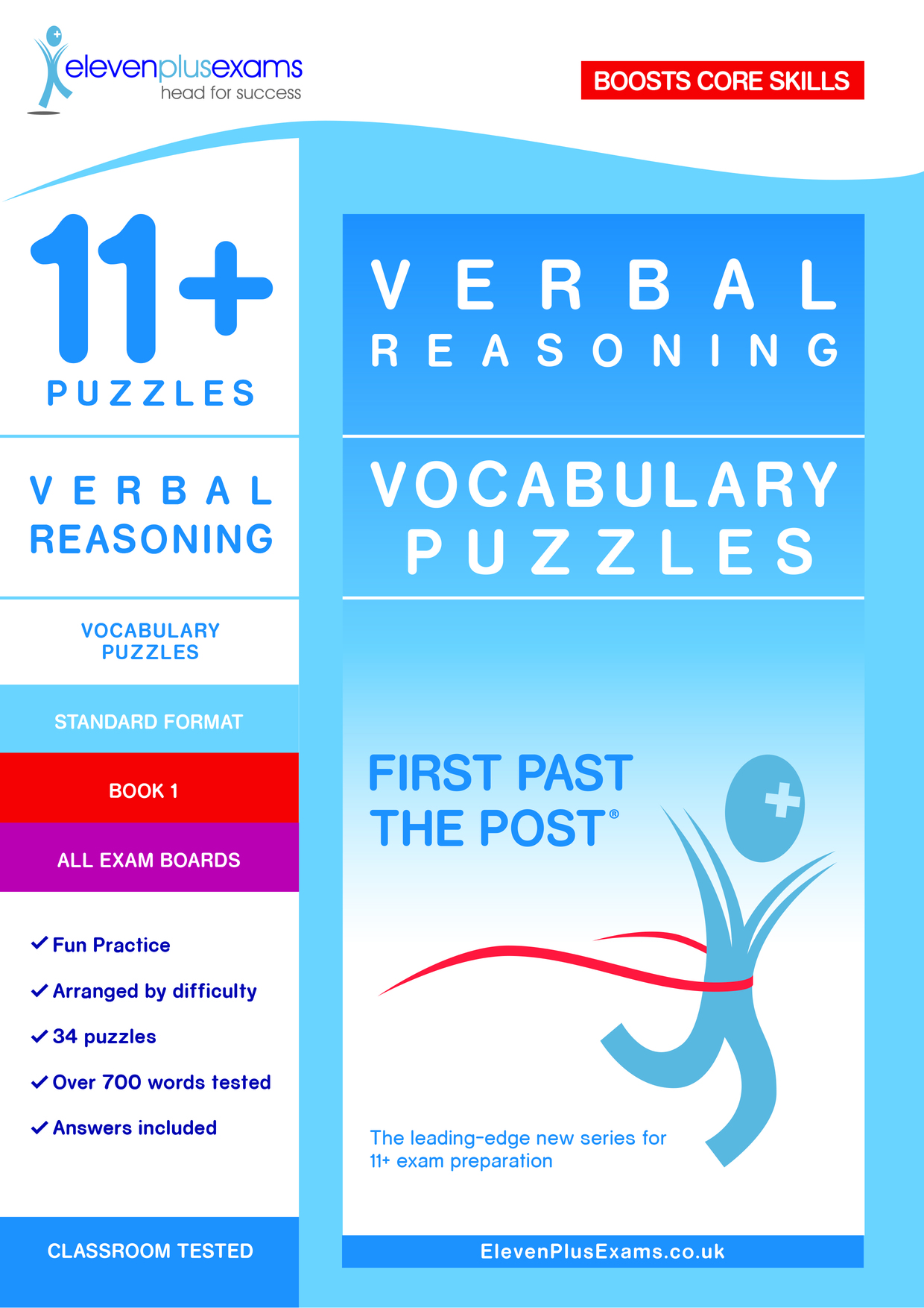 11+ Essentials - Verbal Reasoning: Vocabulary Puzzles  Book 1 (First Past the Post®)