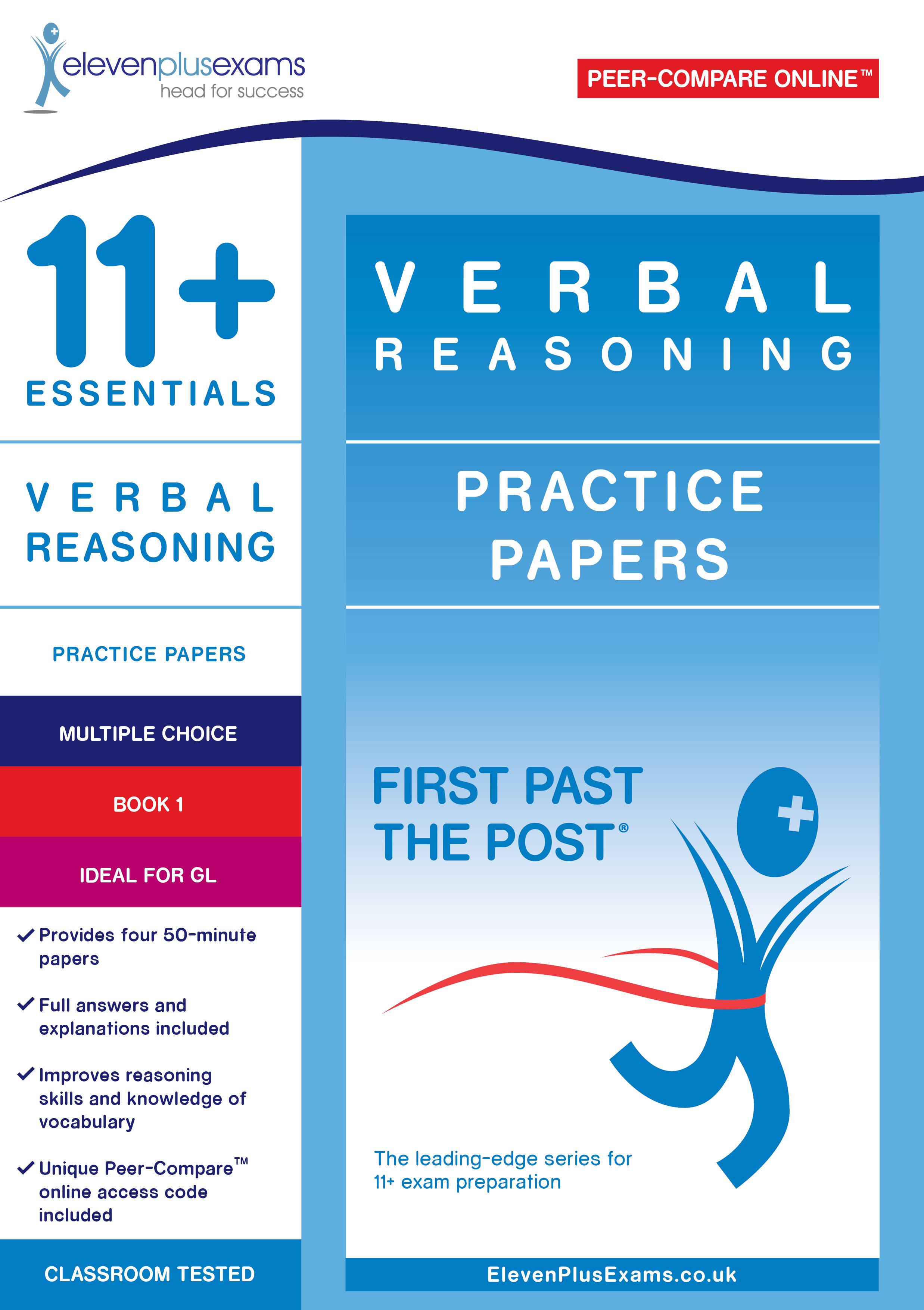 Eleven Plus Exams GL Verbal Reasoning Practice Papers (Multiple Choice) Book 1 (First Past The Post®)