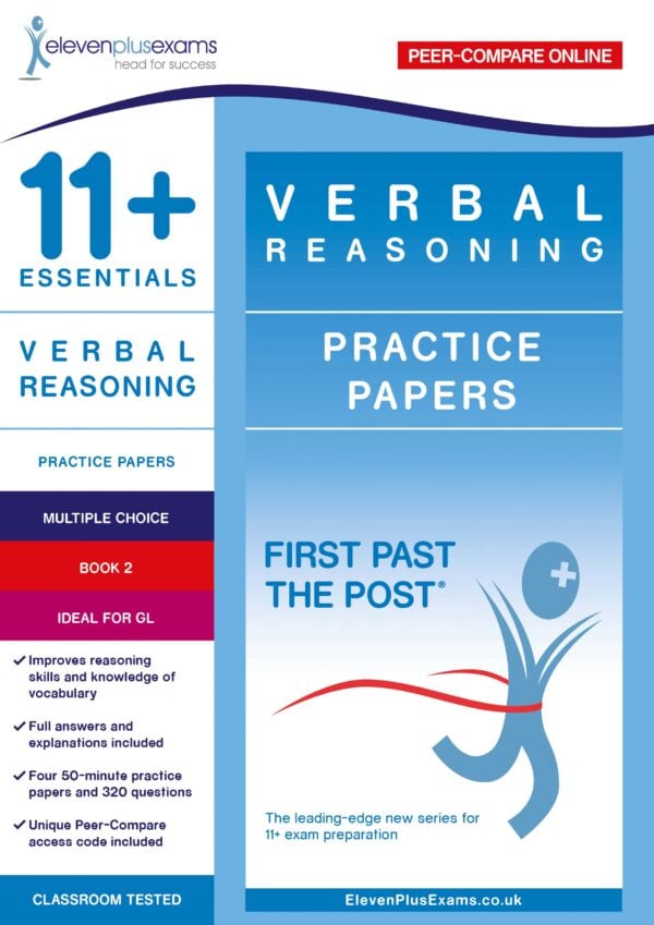 Eleven Plus Exams GL Verbal Reasoning Practice Papers (Multiple Choice) Book 2 (First Past The Post®)