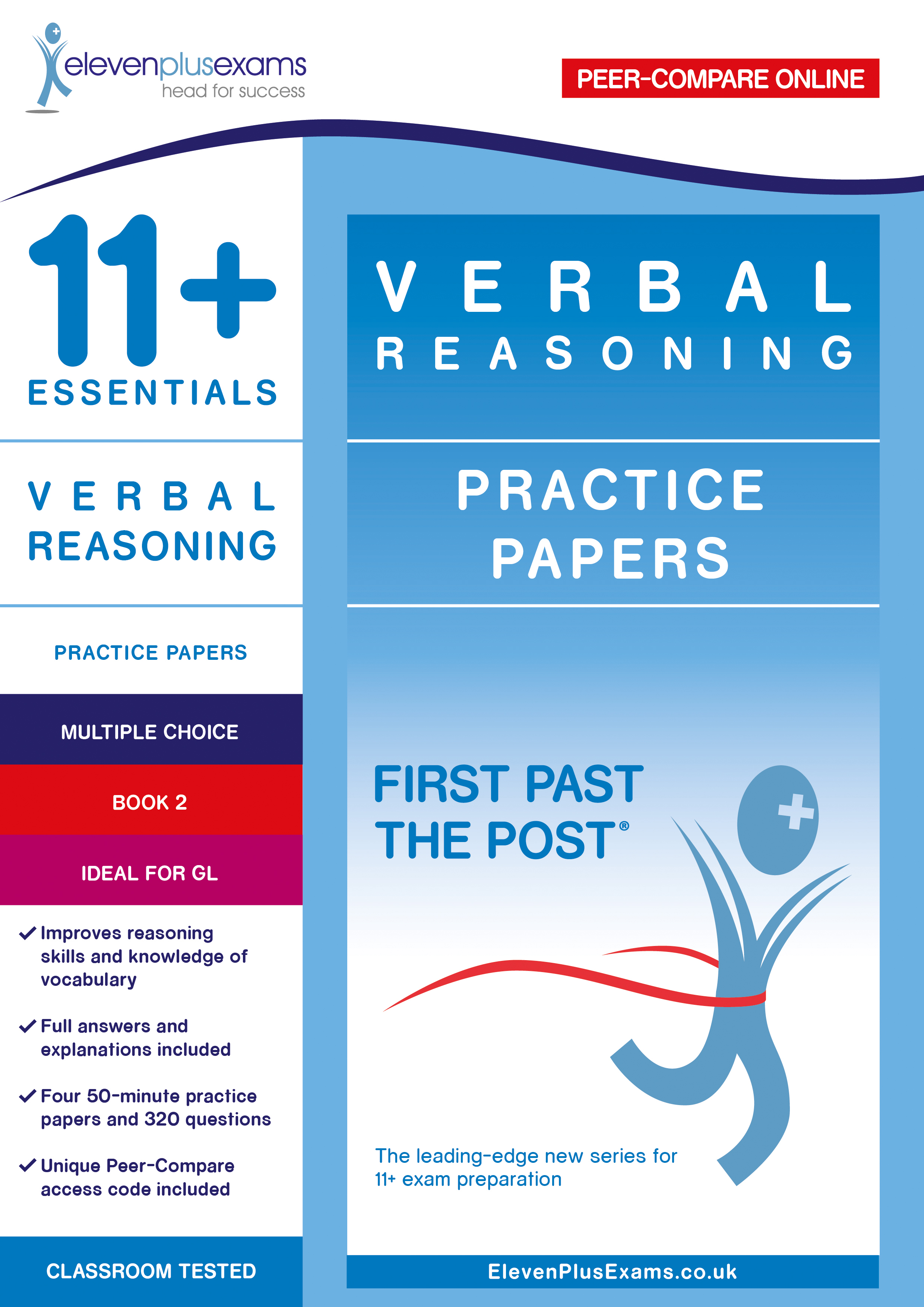 Eleven Plus Exams GL Verbal Reasoning Practice Papers (Multiple Choice) Book 2 (First Past The Post®)