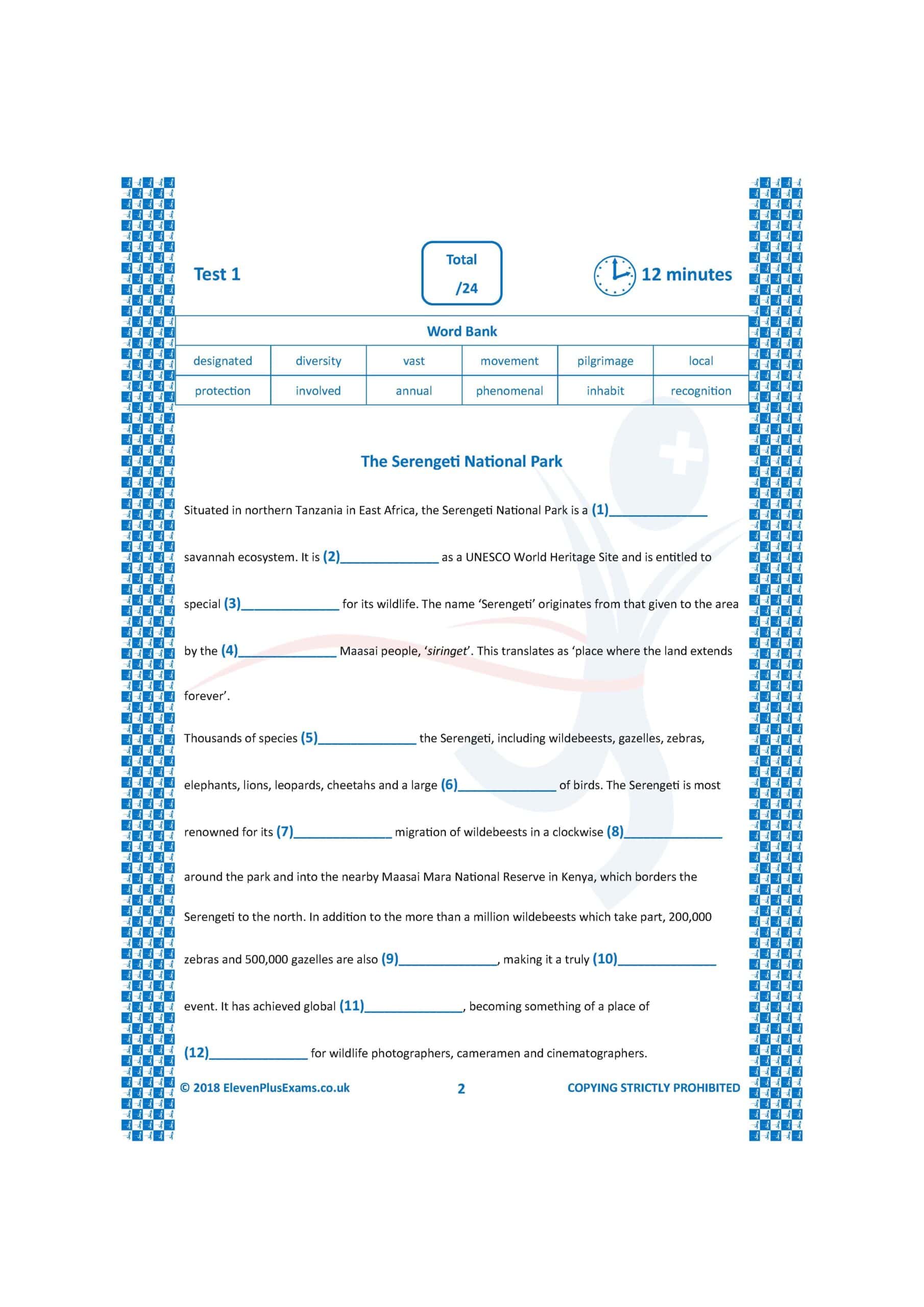 11+ Essentials - Verbal Reasoning: Cloze Book 3 (First Past the Post®) - Image 5