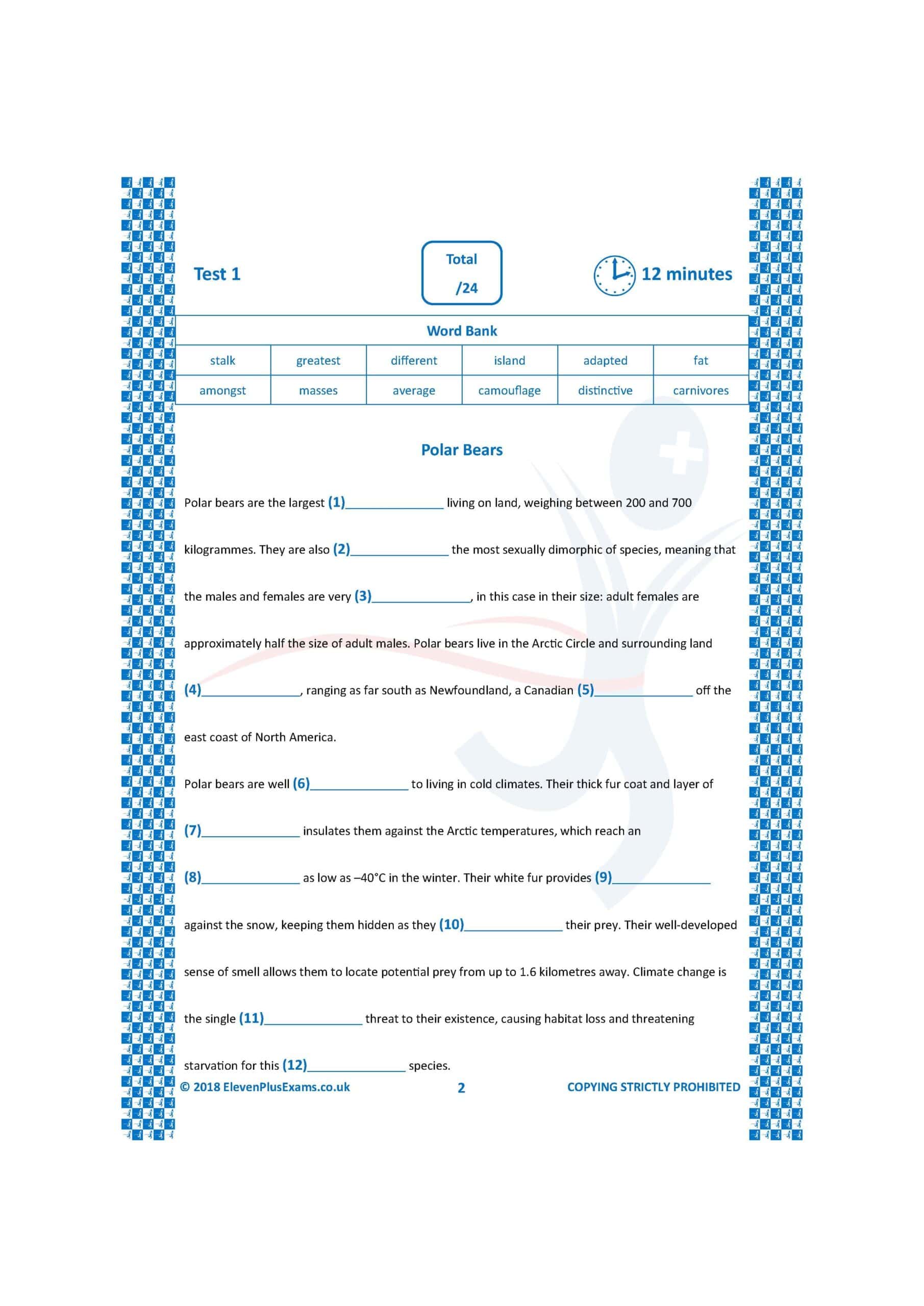11+ Essentials - Verbal Reasoning: Cloze Book 4 (First Past the Post®) - Image 5