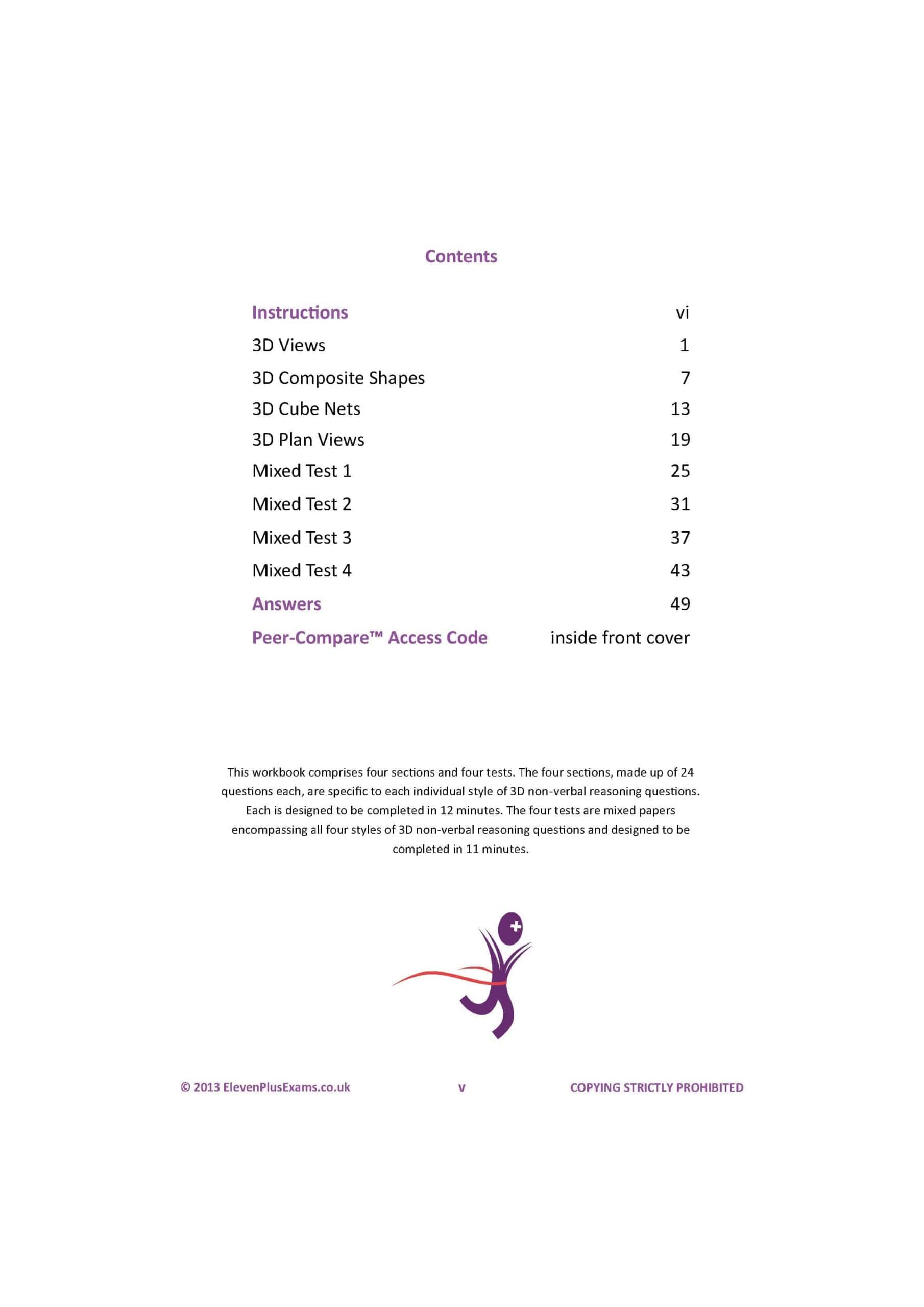 11+ Essentials - 3-D Non-verbal Reasoning Book 1 (First Past the Post®) - Image 3